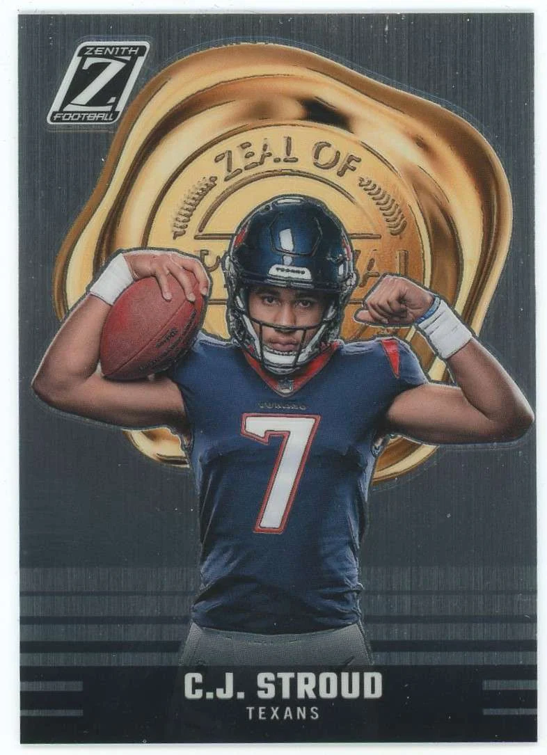 NFL 2023 Panini Zenith Zeal of Approval CJ Stroud #24 (Rookie)