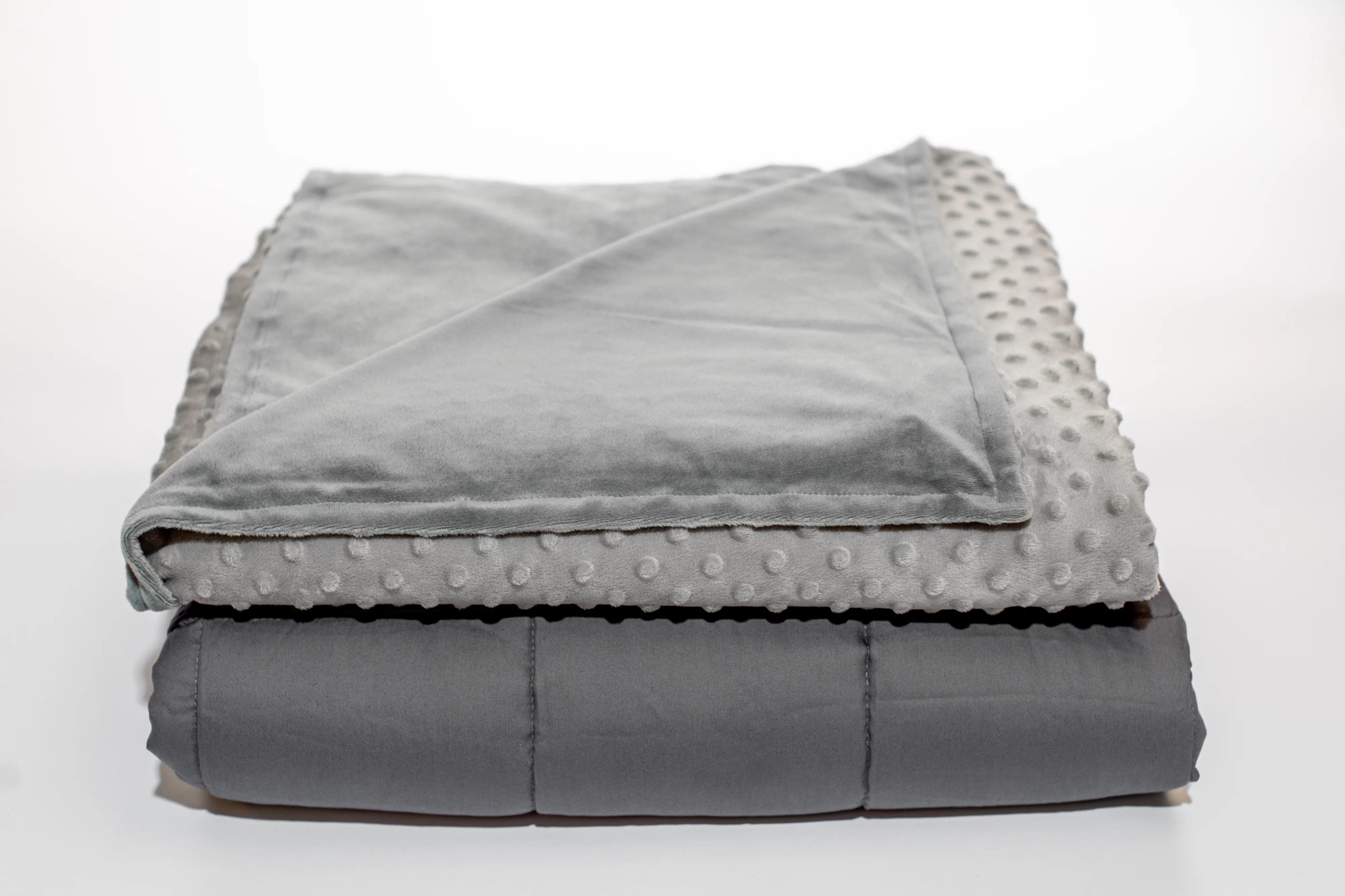 Quility Premium Weighted Blanket with Soft Cotton Cover, 60