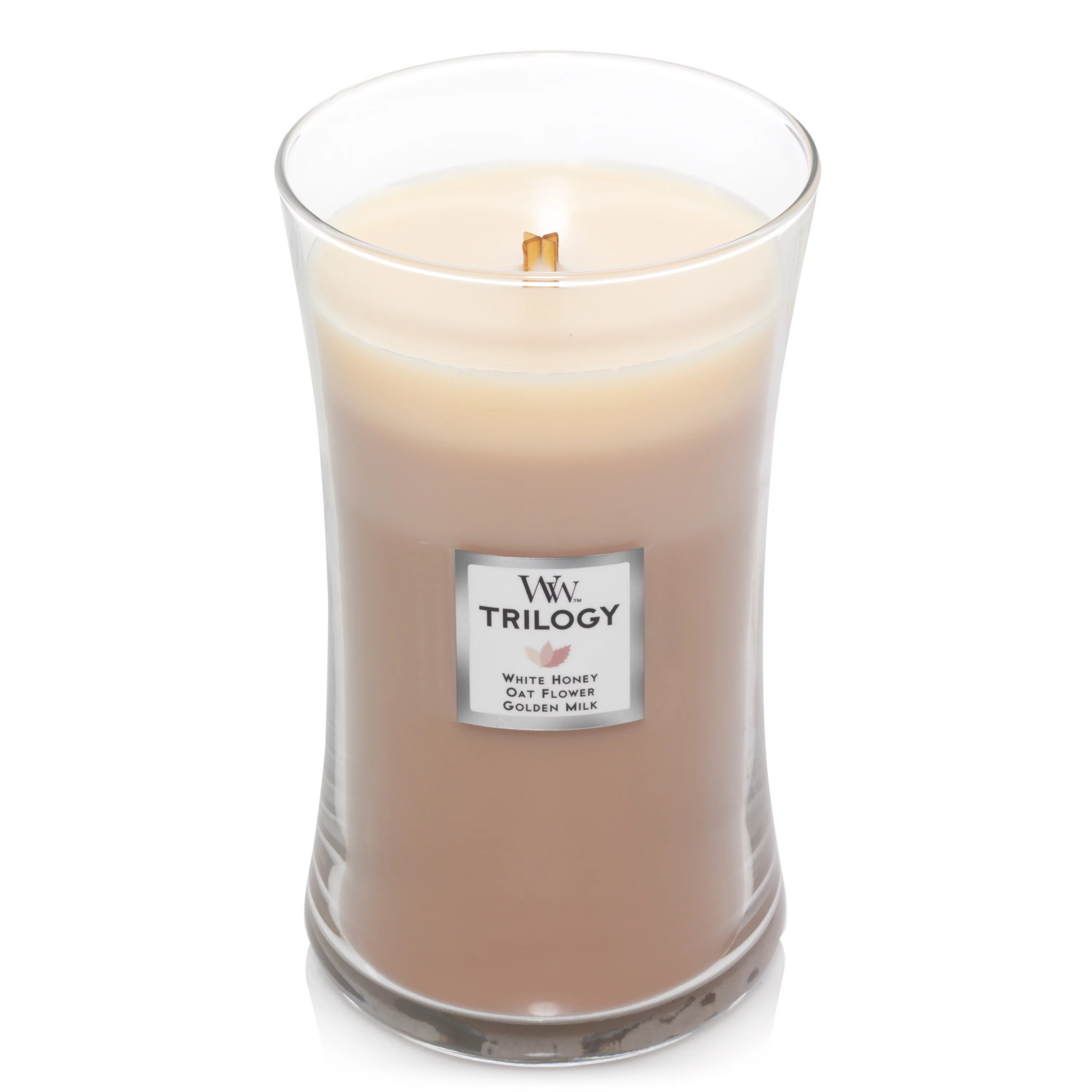 WoodWick® Golden Treats Trilogy Large Hourglass Candle