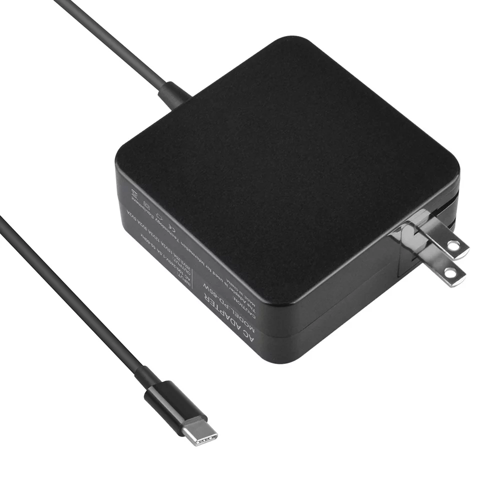 Aprelco 65W USB-C Type-C Power Adapter Charger Compatible with Dell Latitude 7389 2-in-1 13 7370