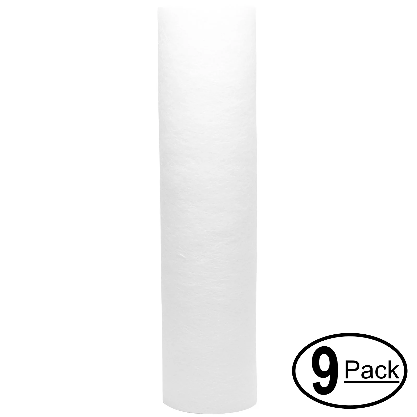 9-Pack Replacement for MaxWater 102086 Polypropylene Sediment Filter - Universal 10-inch 5-Micron Cartridge for MaxWater 2 stage10