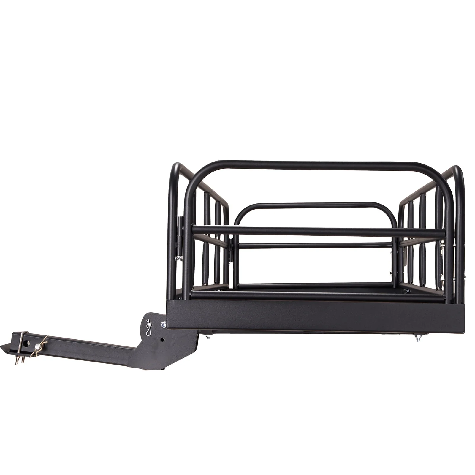 SKYSHALO 60x24x14in Hitch Mount Cargo Carrier 400lb & Stabilizer Fits 2