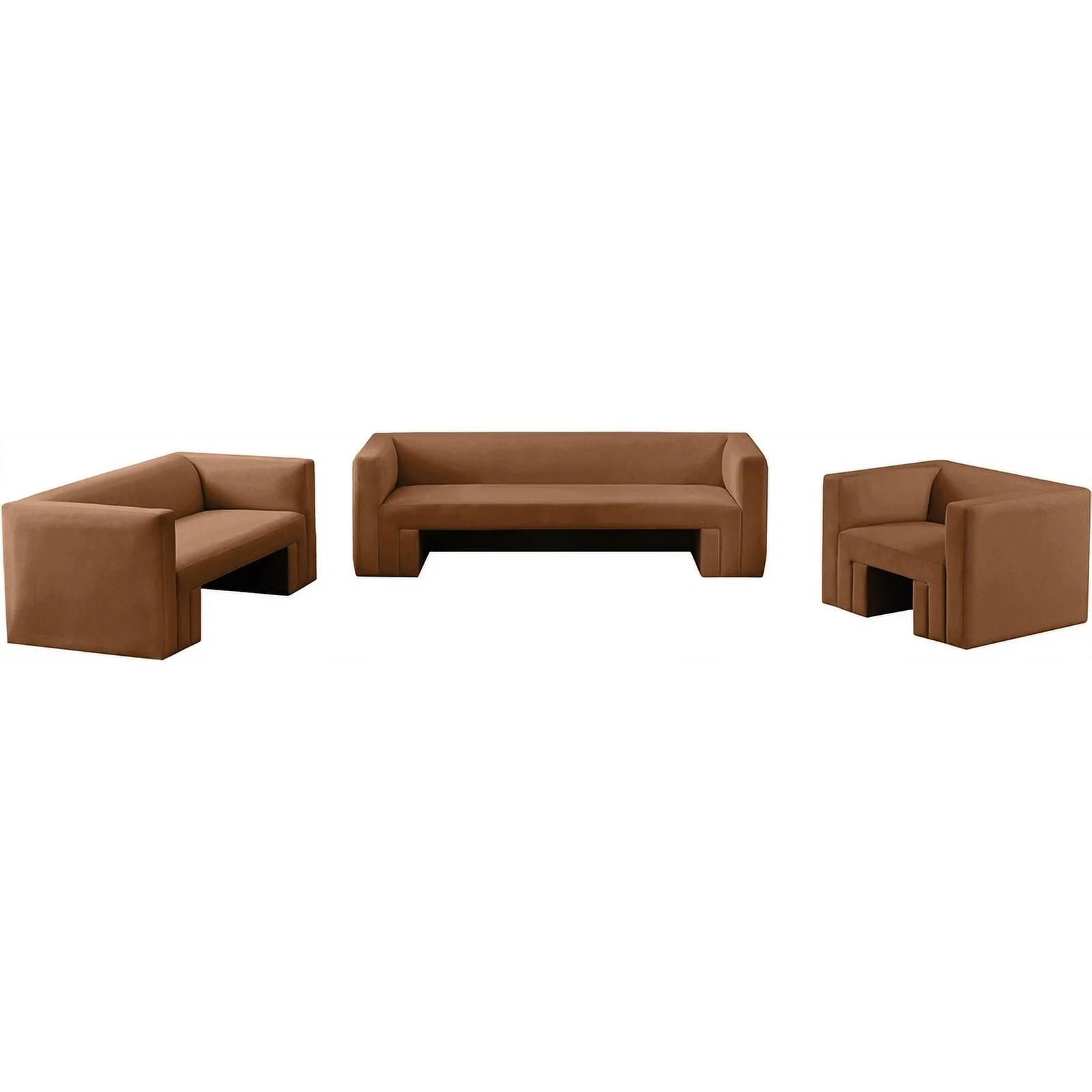 Meridian Furniture Henson Saddle Velvet Chair