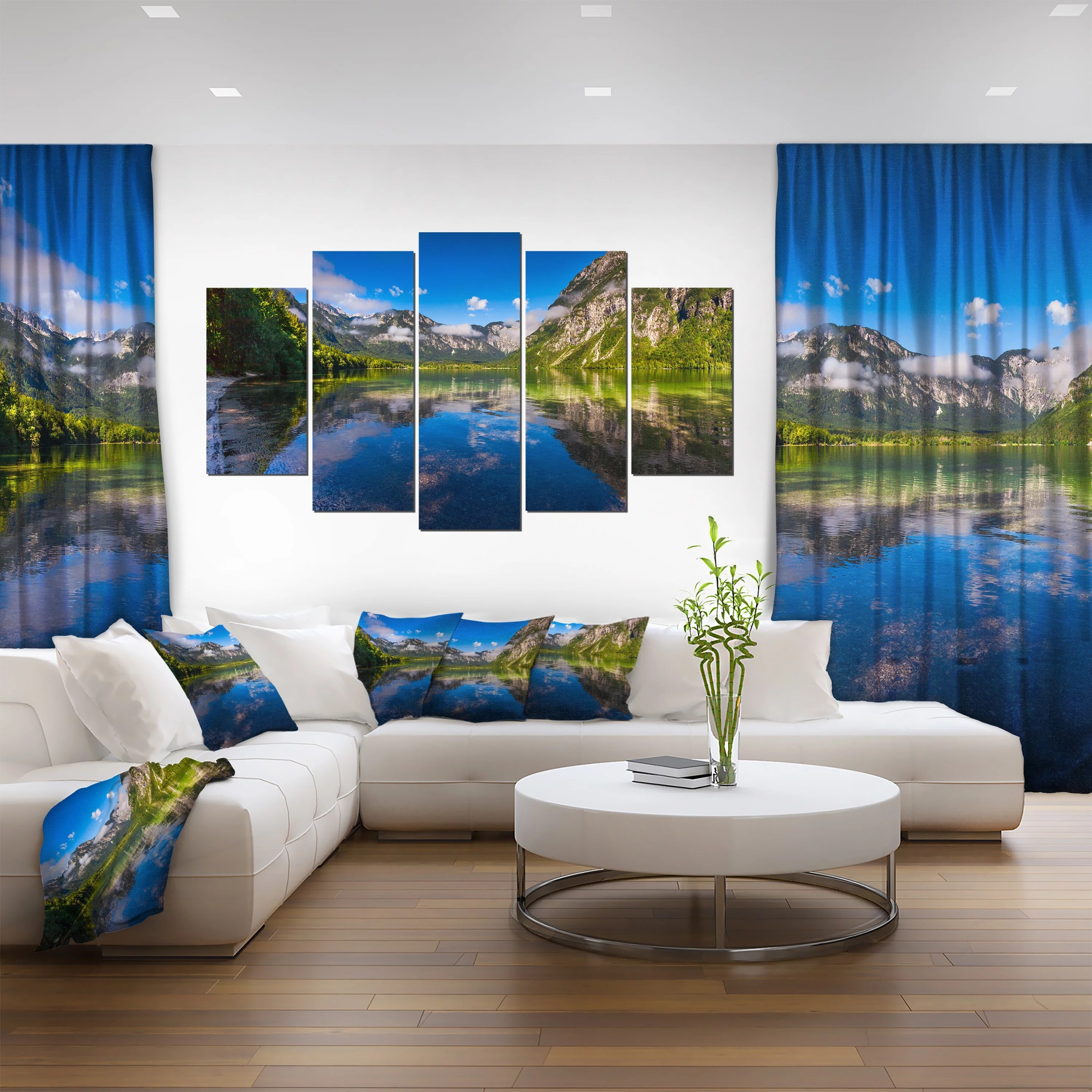 DESIGN ART Bohinj Lake in Triglav National Park