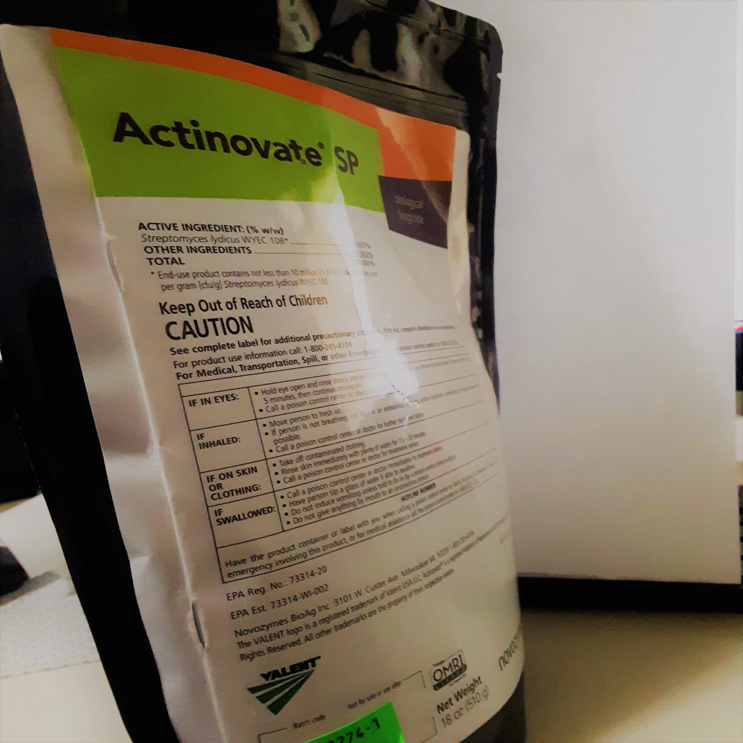 Actinovate SP Biological Fungicide 18 Ounce