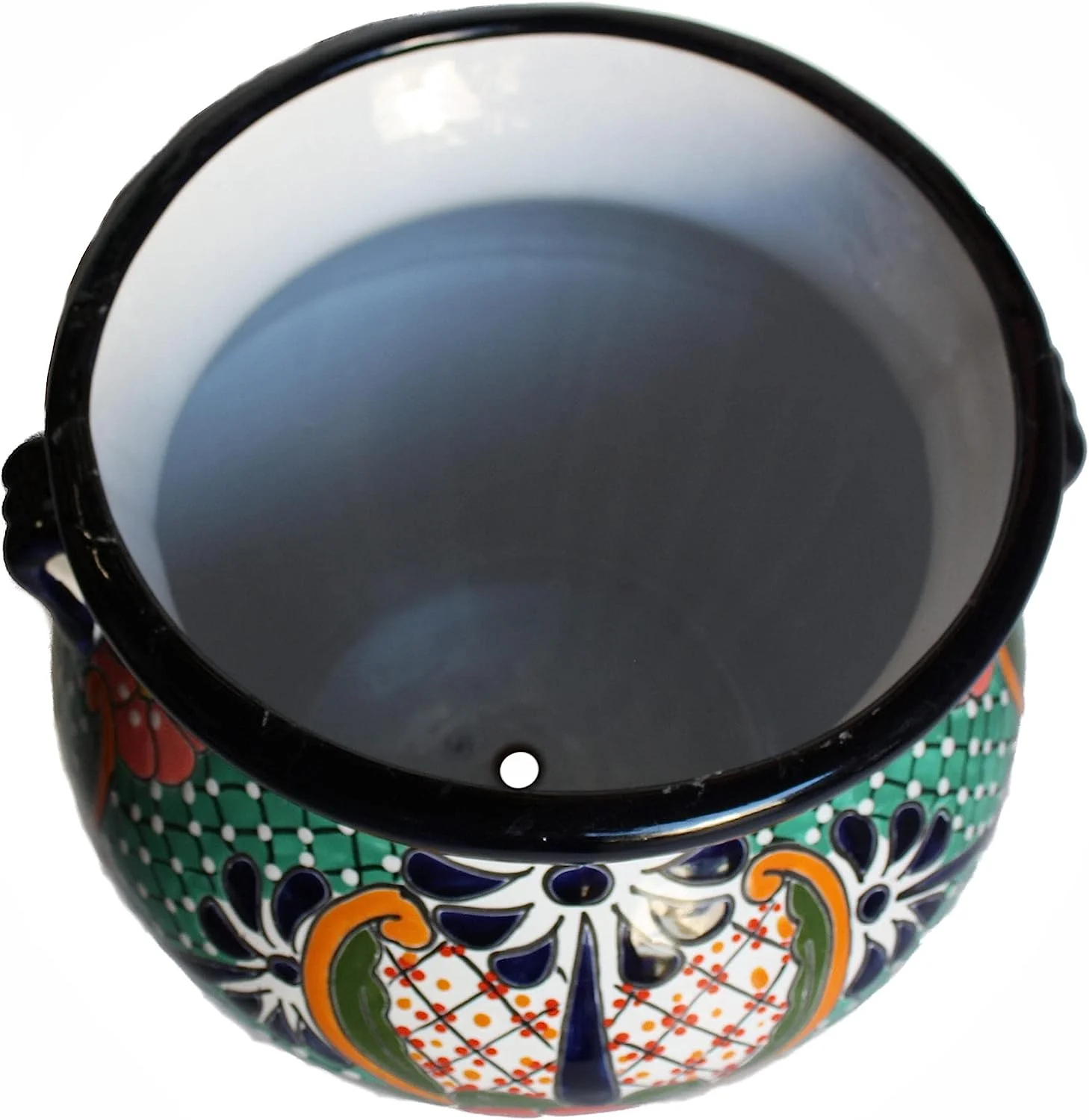 Medium-Sized Paracho Mexican Colors Talavera Ceramic Garden