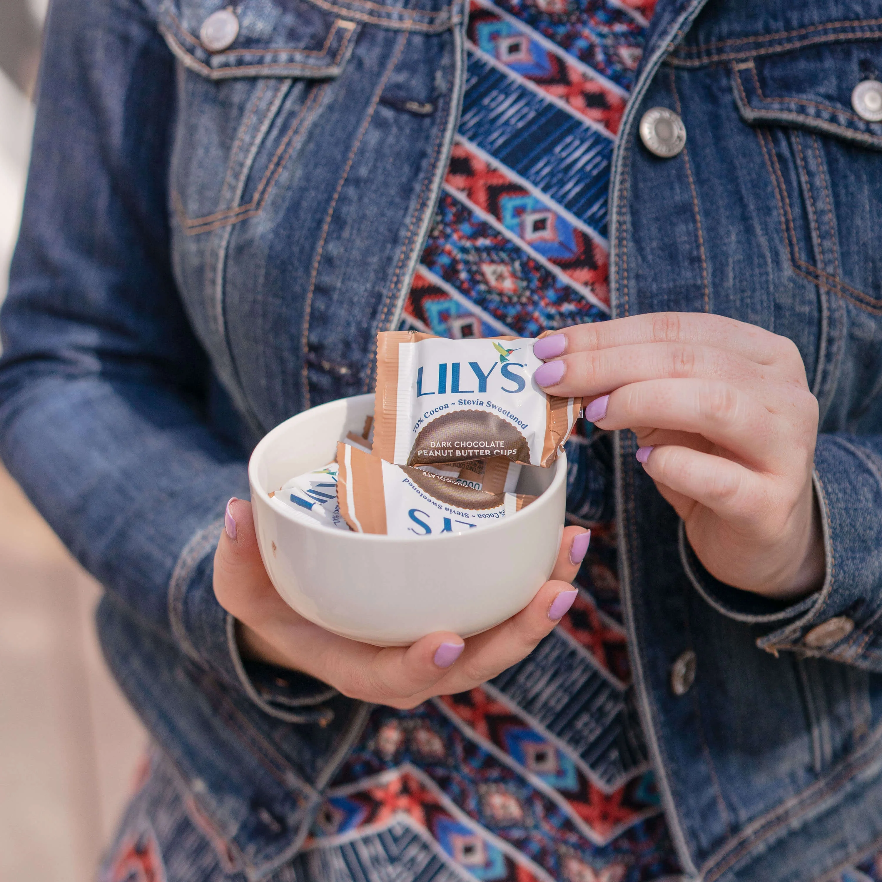 Lily's Sweets Peanut Butter Cup Dark Chocolate, 3.2 oz