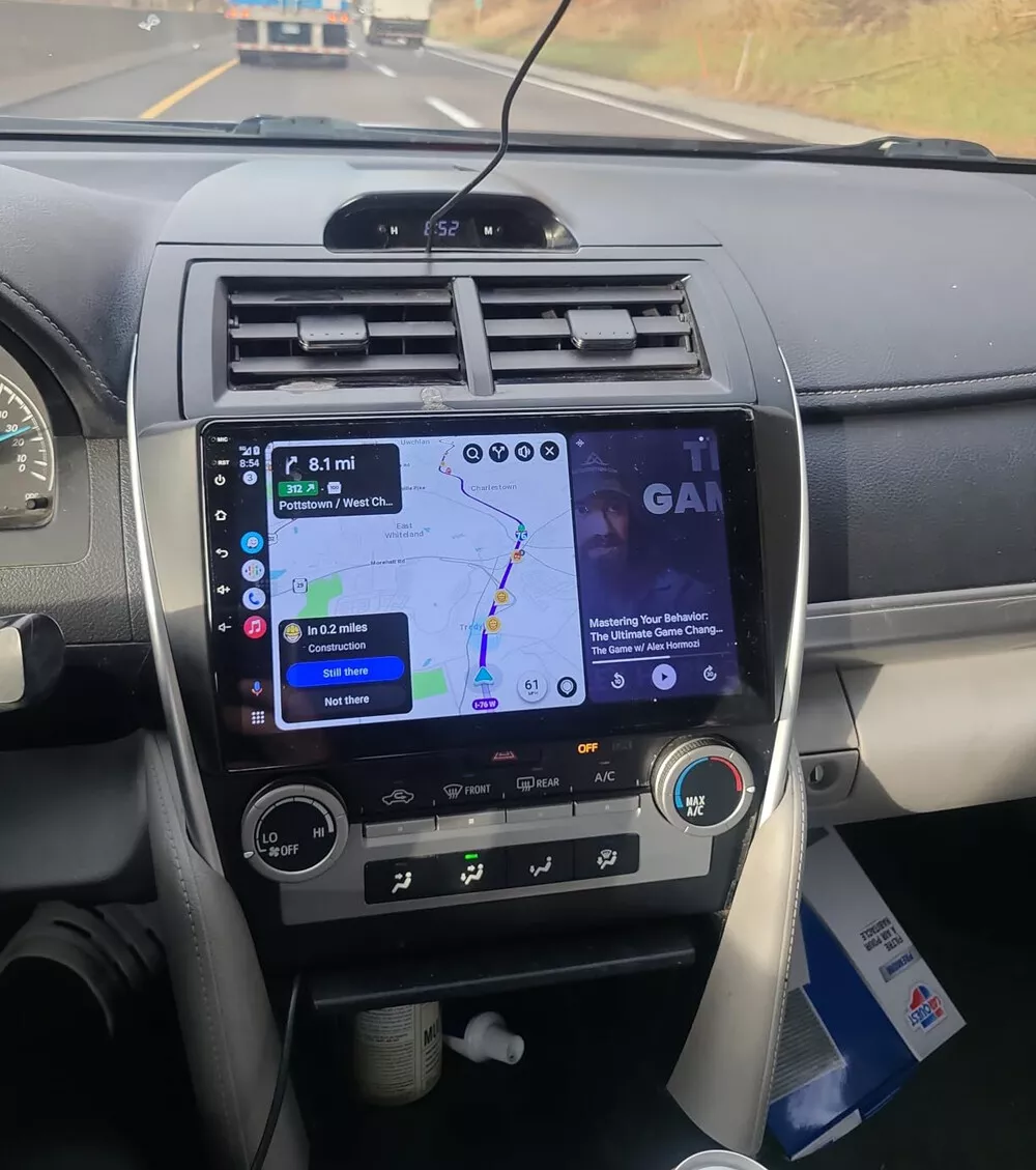 For 2012-2014 Toyota Camry Radio Car Carplay Android GPS Navigation 2+32GB