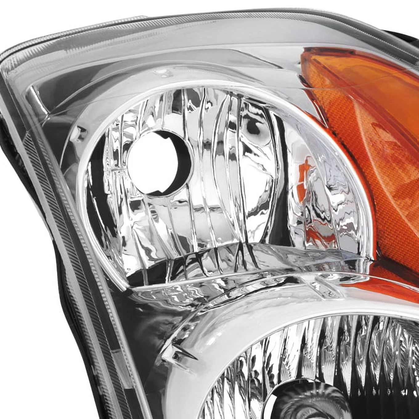 AKKON - Fits 2007 2008 2009 Altima Sedan Driver & Passenger Both Side Halogen Headlights Headlamps Chrome