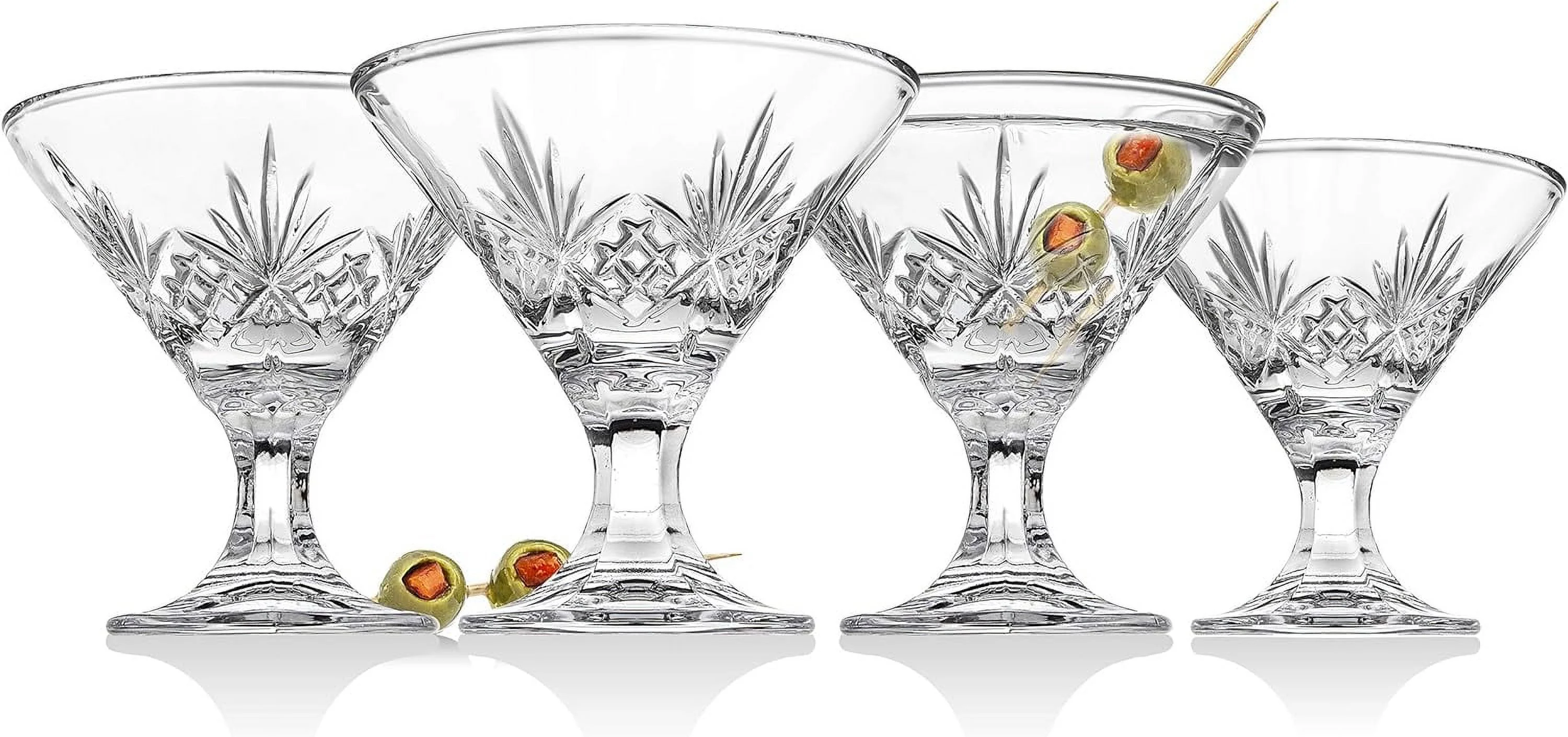 Martini Glasses, Cocktail Glass - Dublin Collection, Set Of 4, 5 Oz
