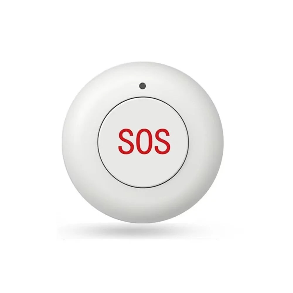 PGST Wireless SOS Emergency Alarm Button,Nurse Calling Bell,Caregiver Pager Fall Alert Call Button for Patients Disabled Elderly Healthcare,Compatible with Home Alarm System Control Panels(PJ-12)