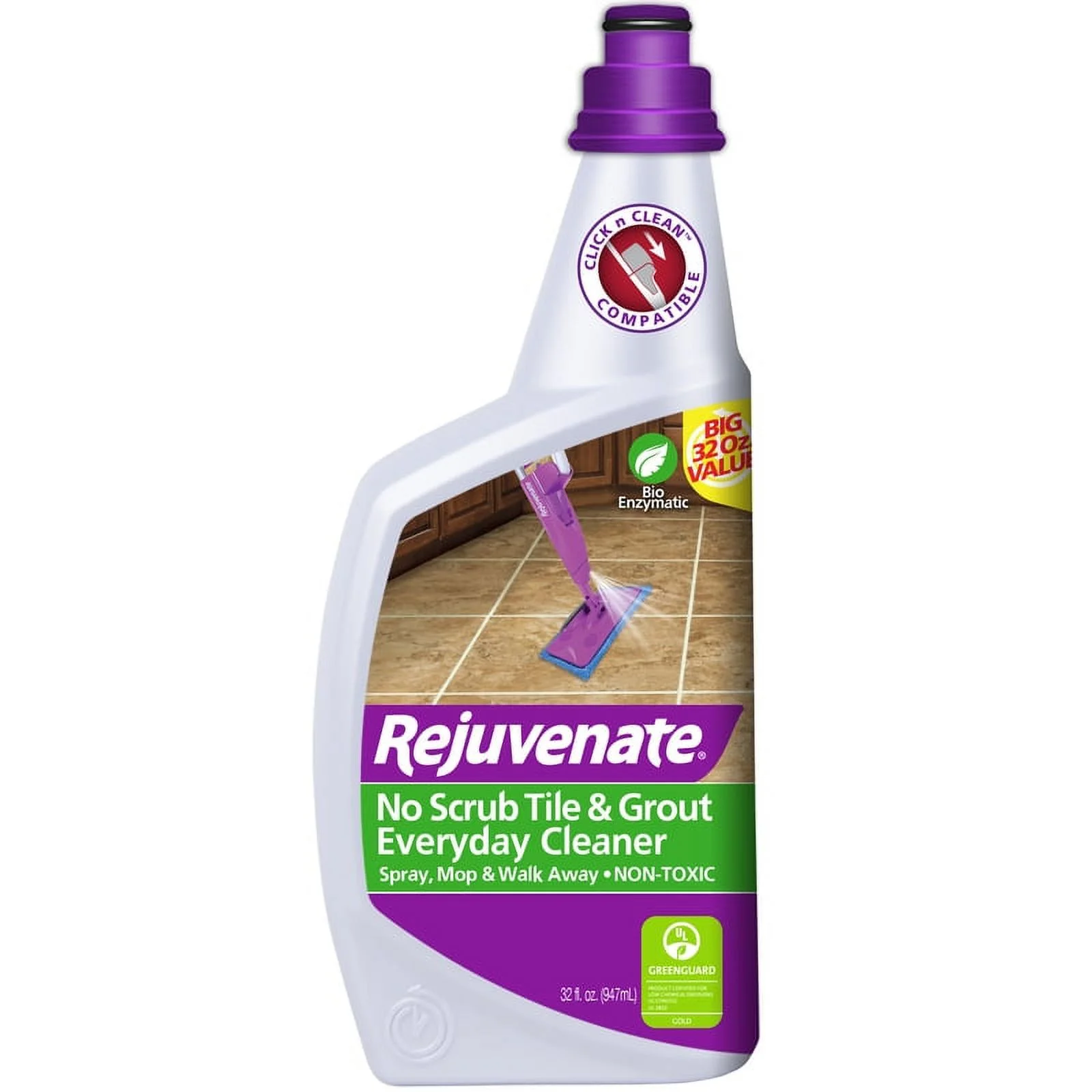 Rejuvenate Grout Cleaner,Unscented,32 oz HG-R65365-1