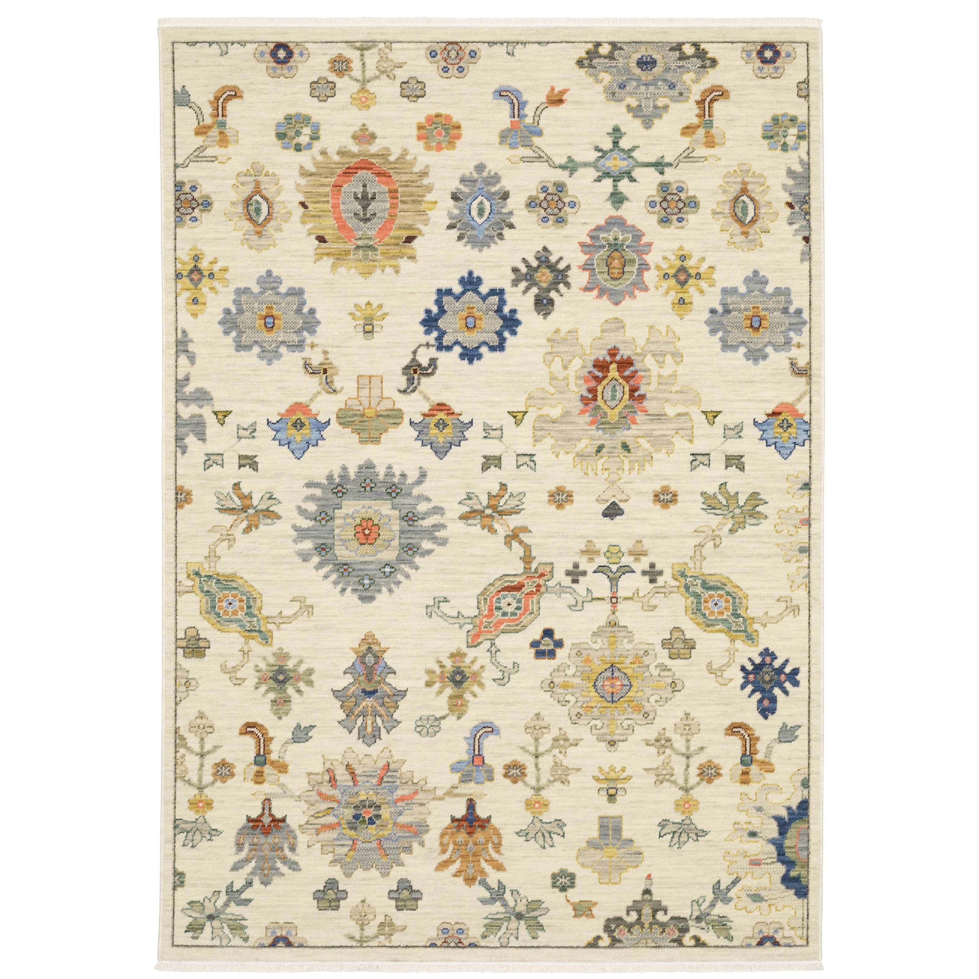 Style Haven Lawson Traditional Persian Indoor Area Rug Grey/ Multi - 3'3