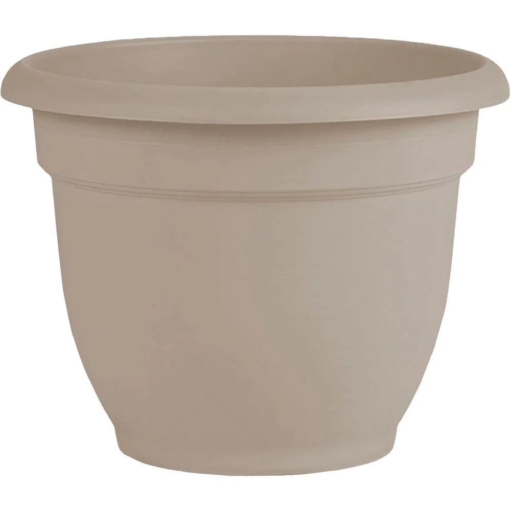 1 PK, Bloem AP1683-Bloem Ariana 16 In. Plastic Self Watering Pebble Stone Planter