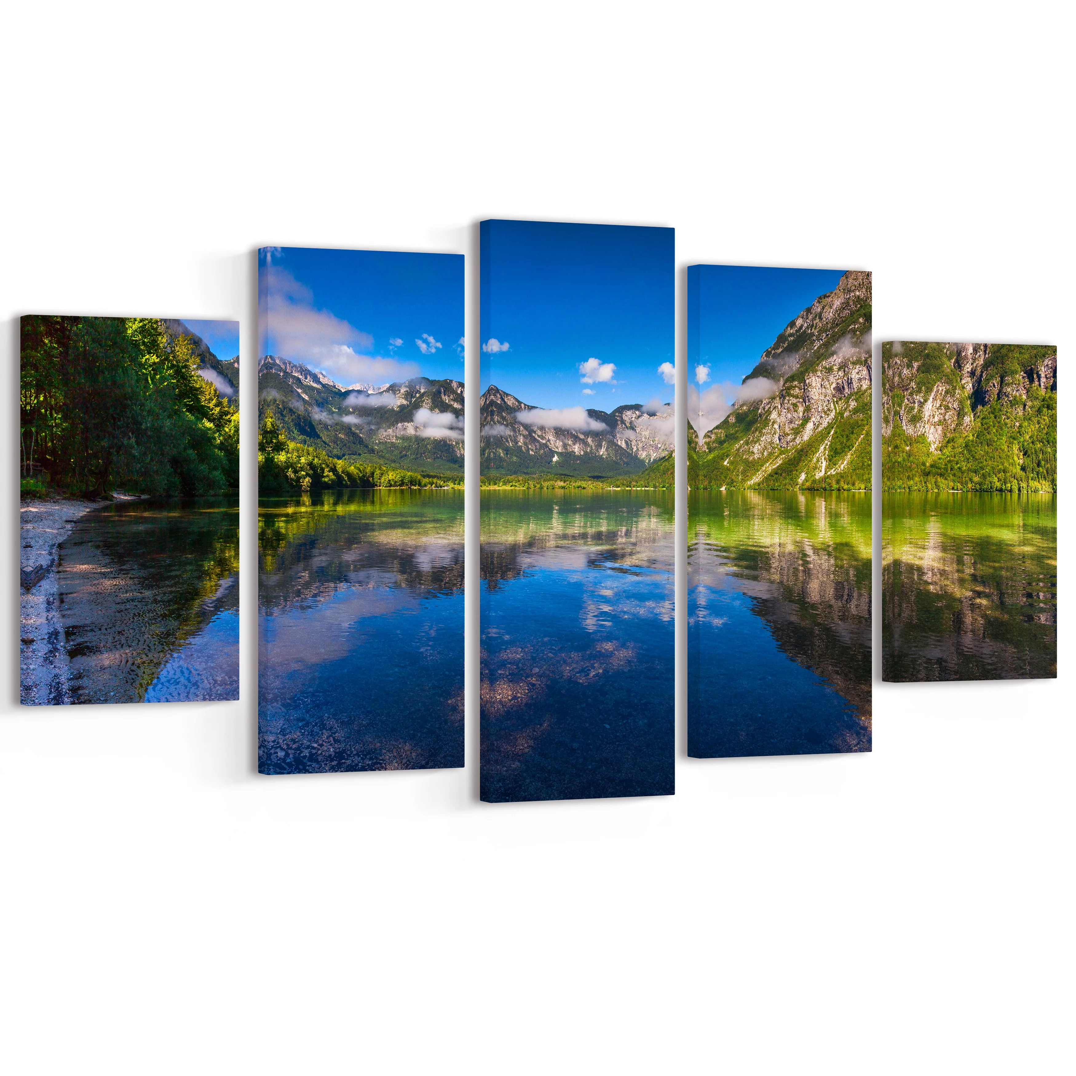 DESIGN ART Bohinj Lake in Triglav National Park