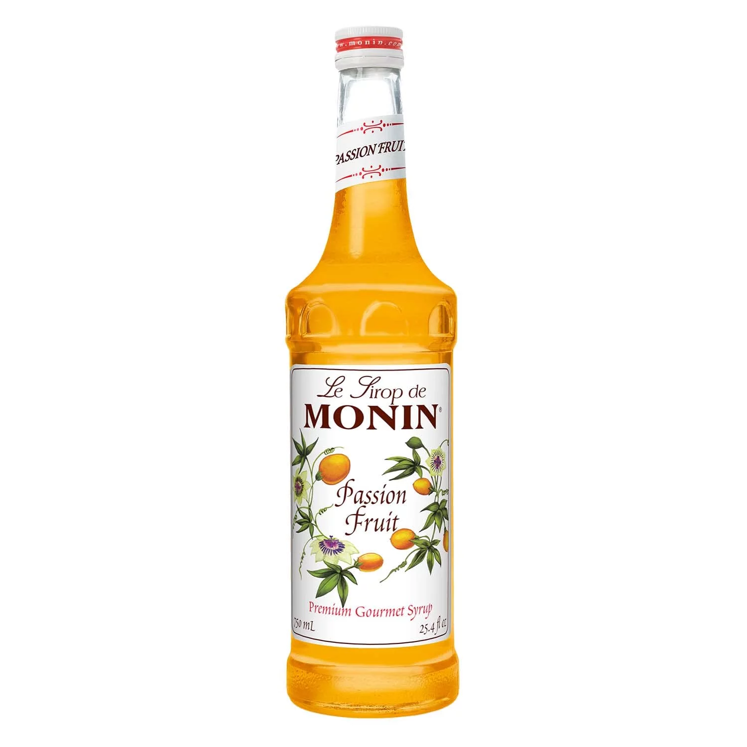Monin - Passion Fruit Syrup, Gluten-Free, Vegan, Non-GMO, Clean Label (750ml)