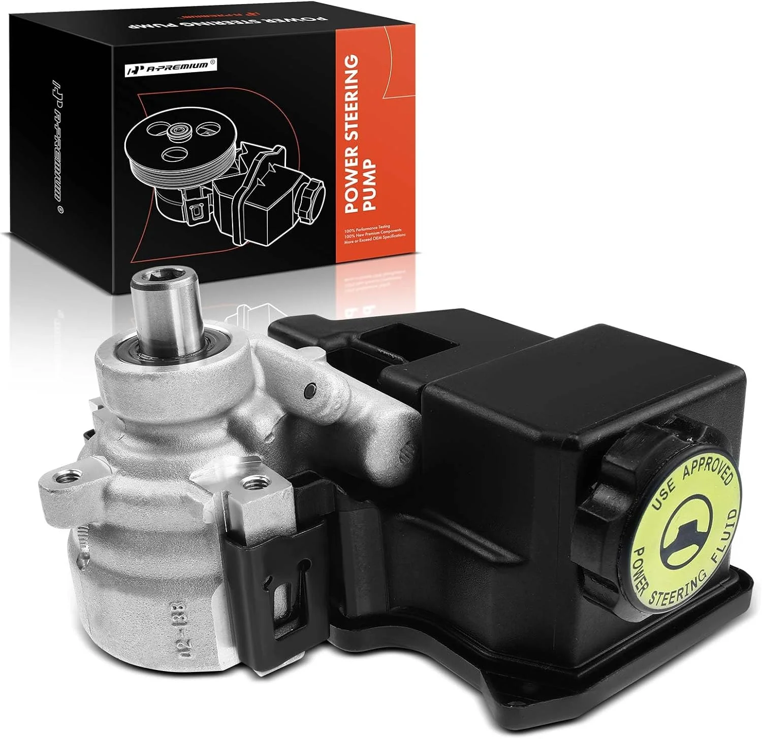 A-Premium Power Steering Pump Compatible with Chevrolet Colorado GMC Canyon 2004-2012 Isuzu i-280 i-350 2006 i-290 i-370 2007-2008