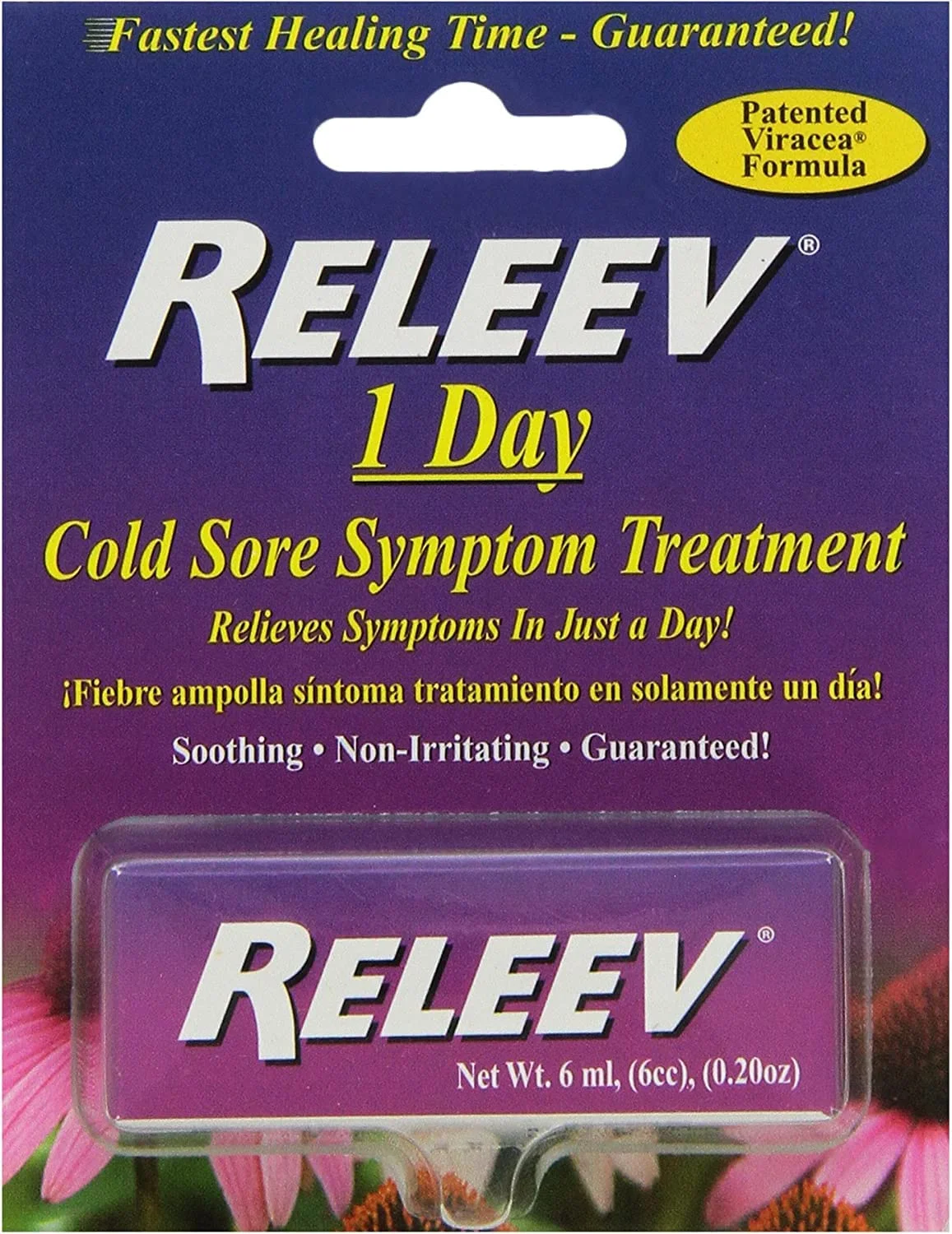 1 Day Cold Sore Treatment 6 mL (Pack of 3)
