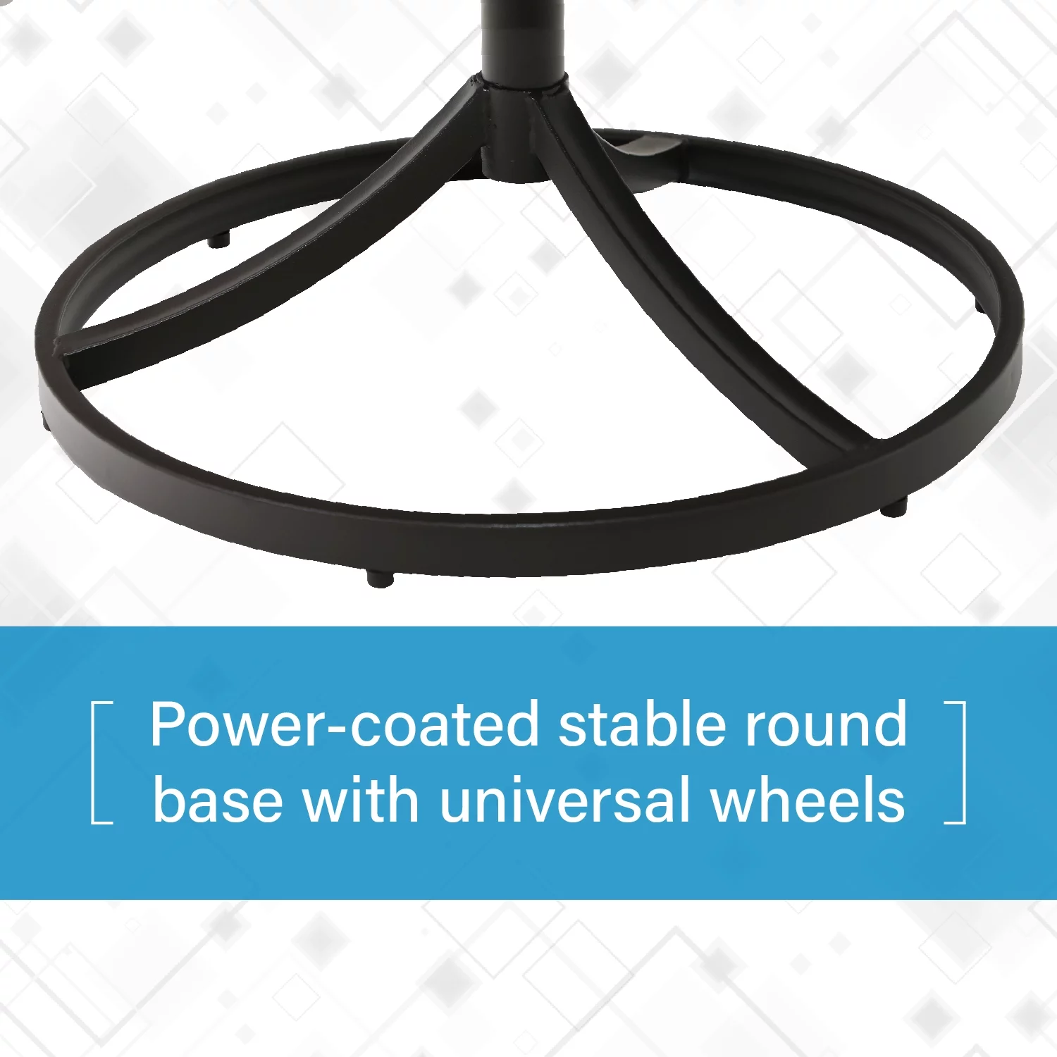 MFSTUDIO 2PCS Patio Dining Chairs Swivel Metal Chairs with Breathable Textilene, Brown