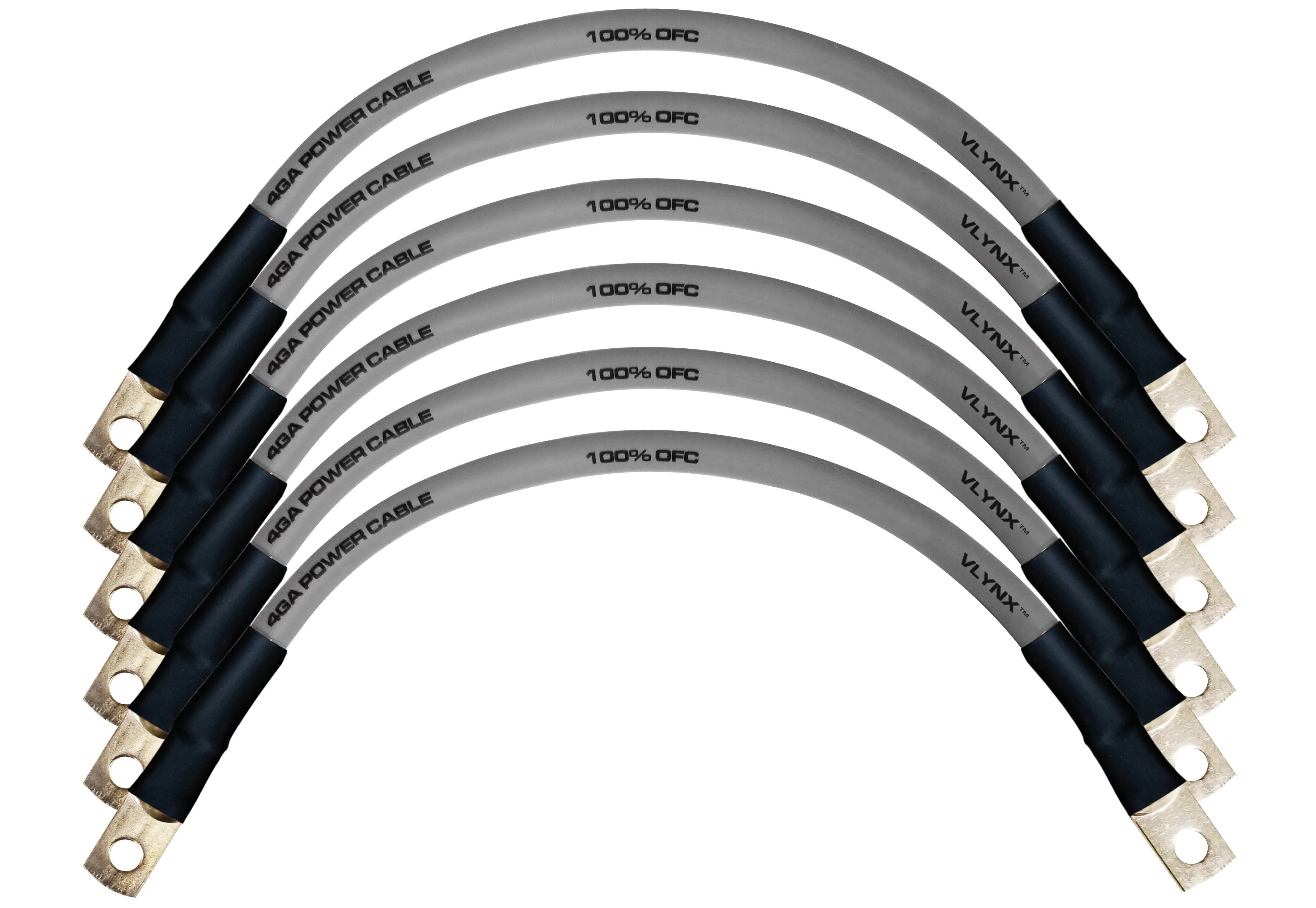 QTY 6 Battery Cable VBL4-S 4 Gauge AWG 9