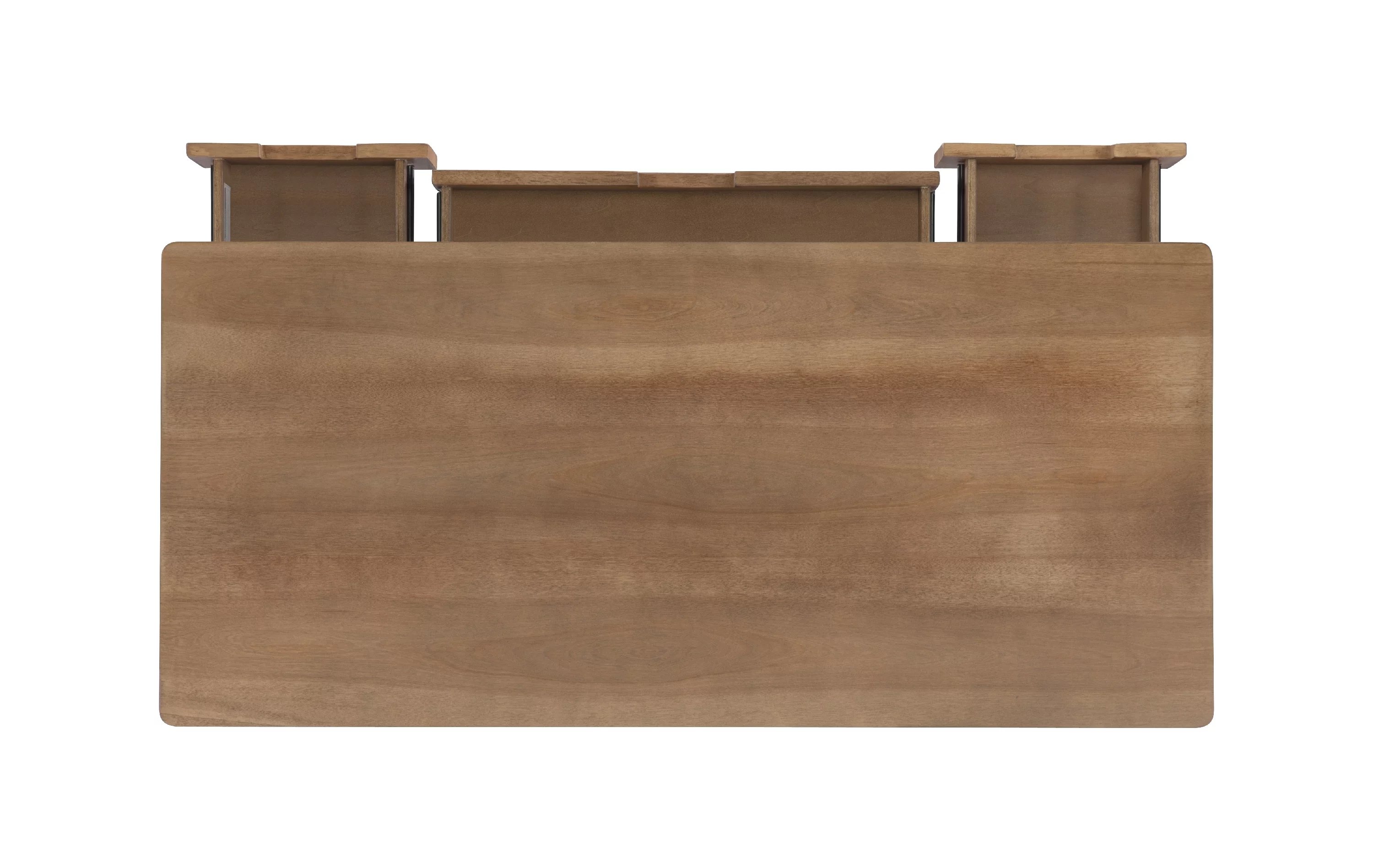 Linon Renda 3-Drawer Rattan Writing Desk, 51