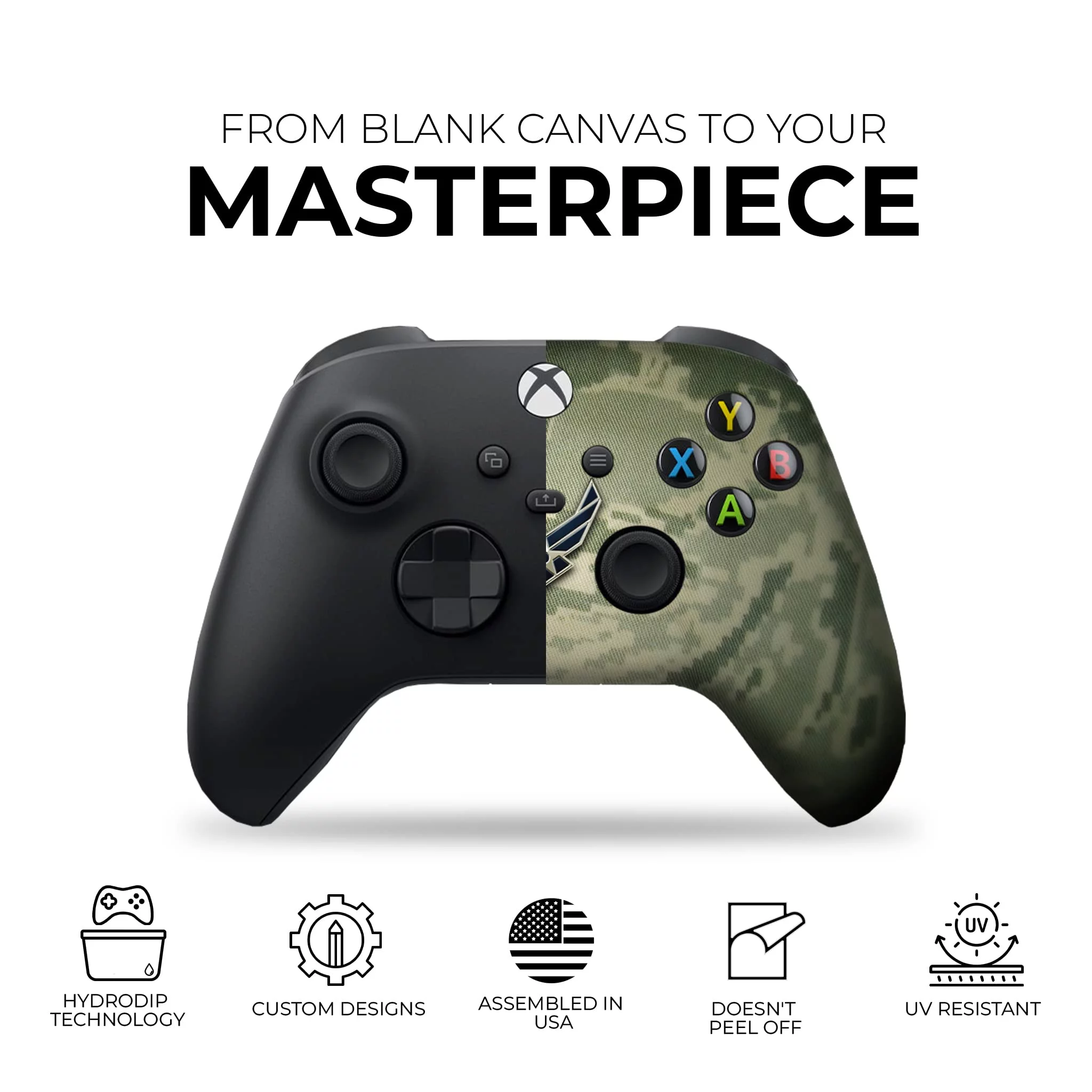 Dreamcontroller Wireless Xbox One Modded Controller Rangers Design, Compatible with Series X/S