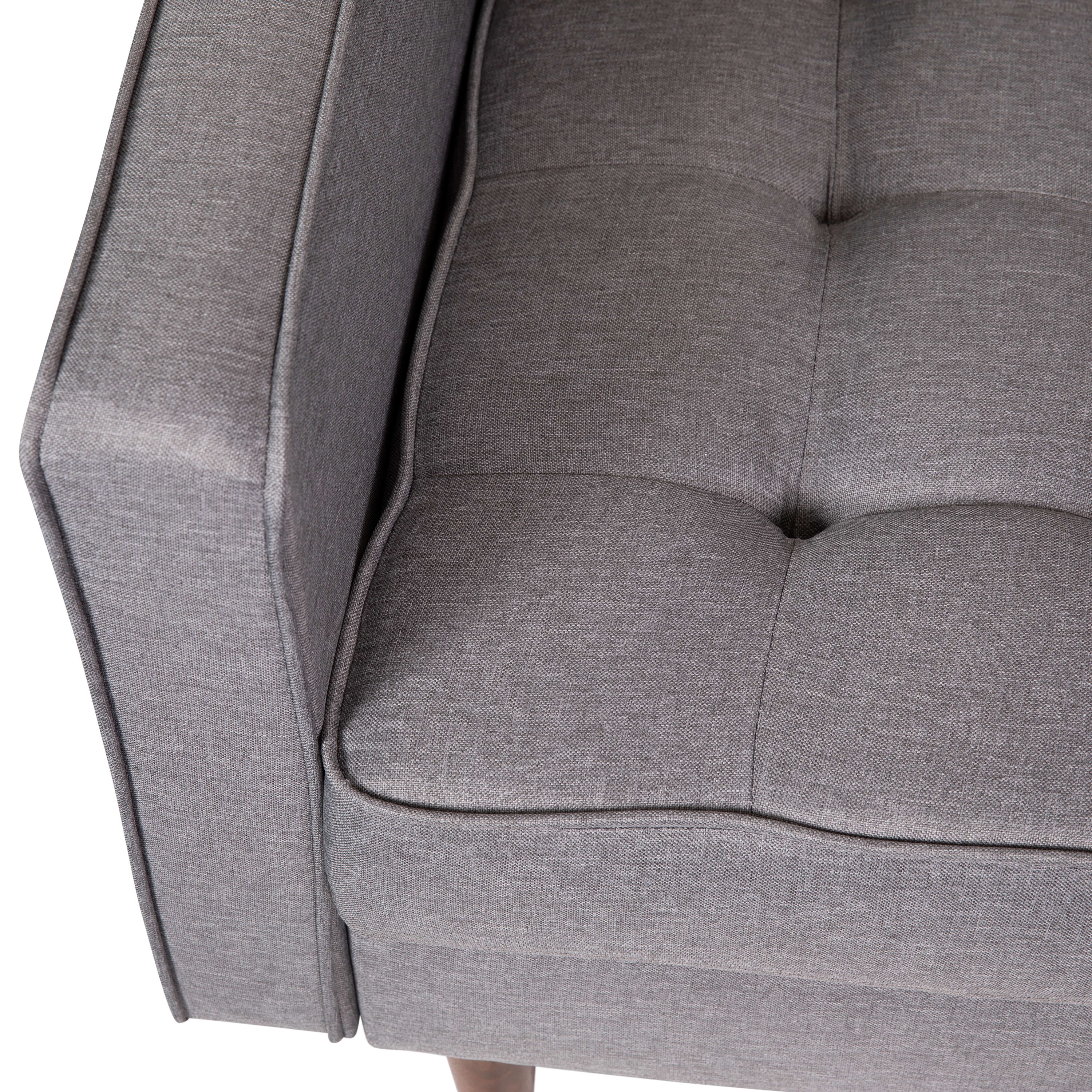 Flash Furniture Hudson Living Room Chair, Slate Gray Fabric