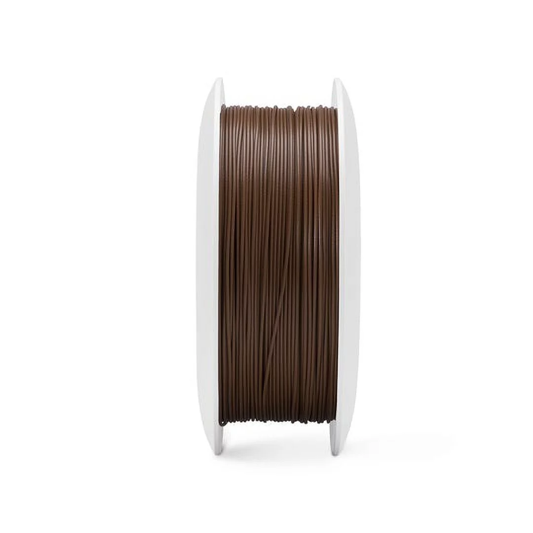 PLA+ Filament 1.75 mm, Fiberlogy Easy PLA , Brown 3D Printer Filament, 0.85 KG Spool, Dimensional Accuracy +/- 0.02 mm