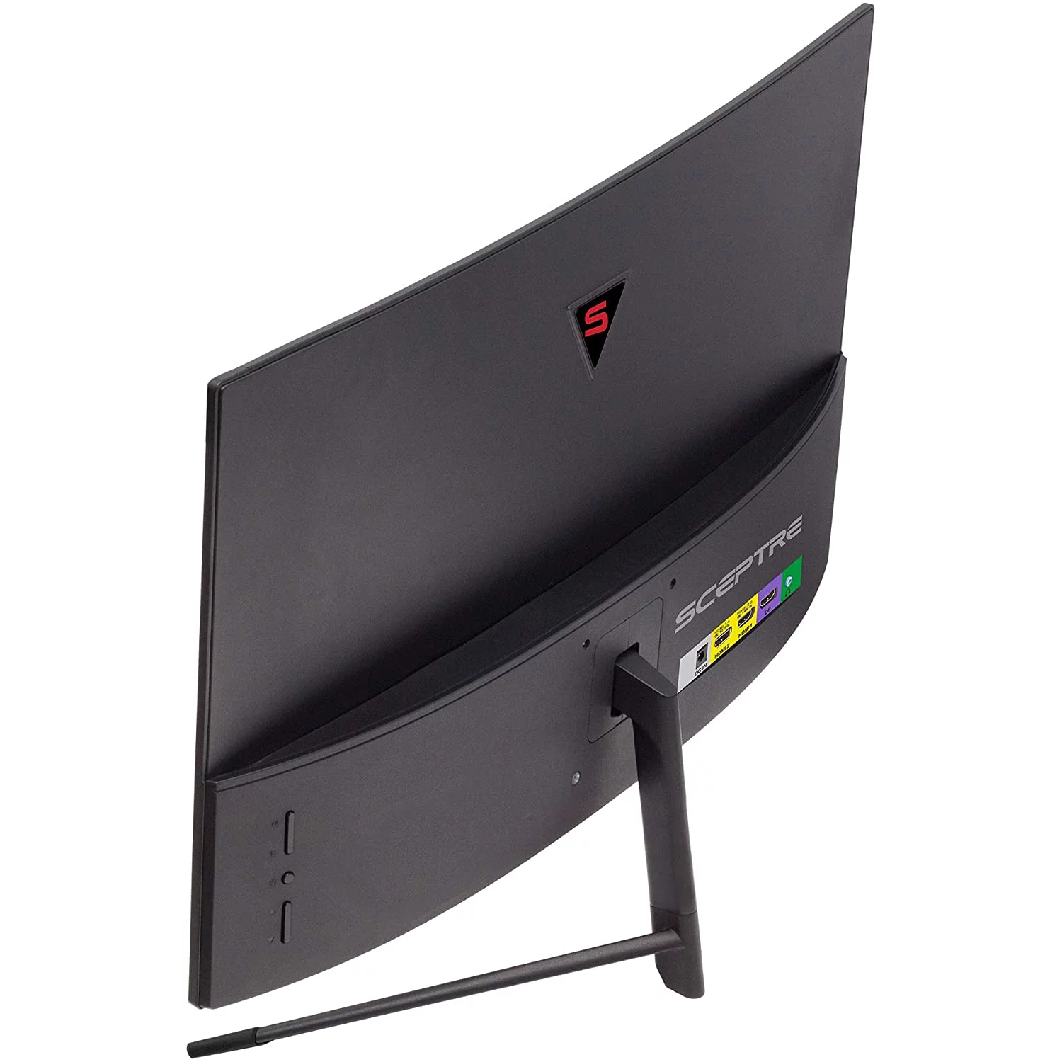 Sceptre 24-Inch Curved 144Hz Gaming LED Monitor Edge-Less AMD FreeSync DisplayPort HDMI, Machine Black (C248B-144RN)