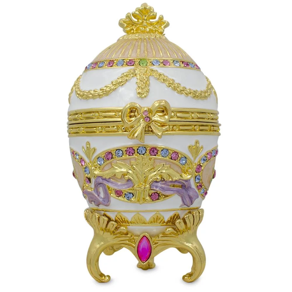 1903 Bonbonniere Royal Imperial Metal Easter Egg