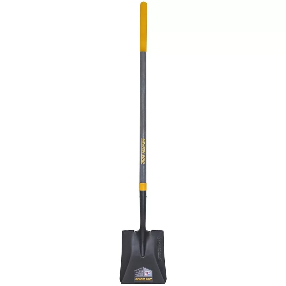 True Temper-2585700 True Temper Forged Shovel with Cushion End Grip Hardwood Handle