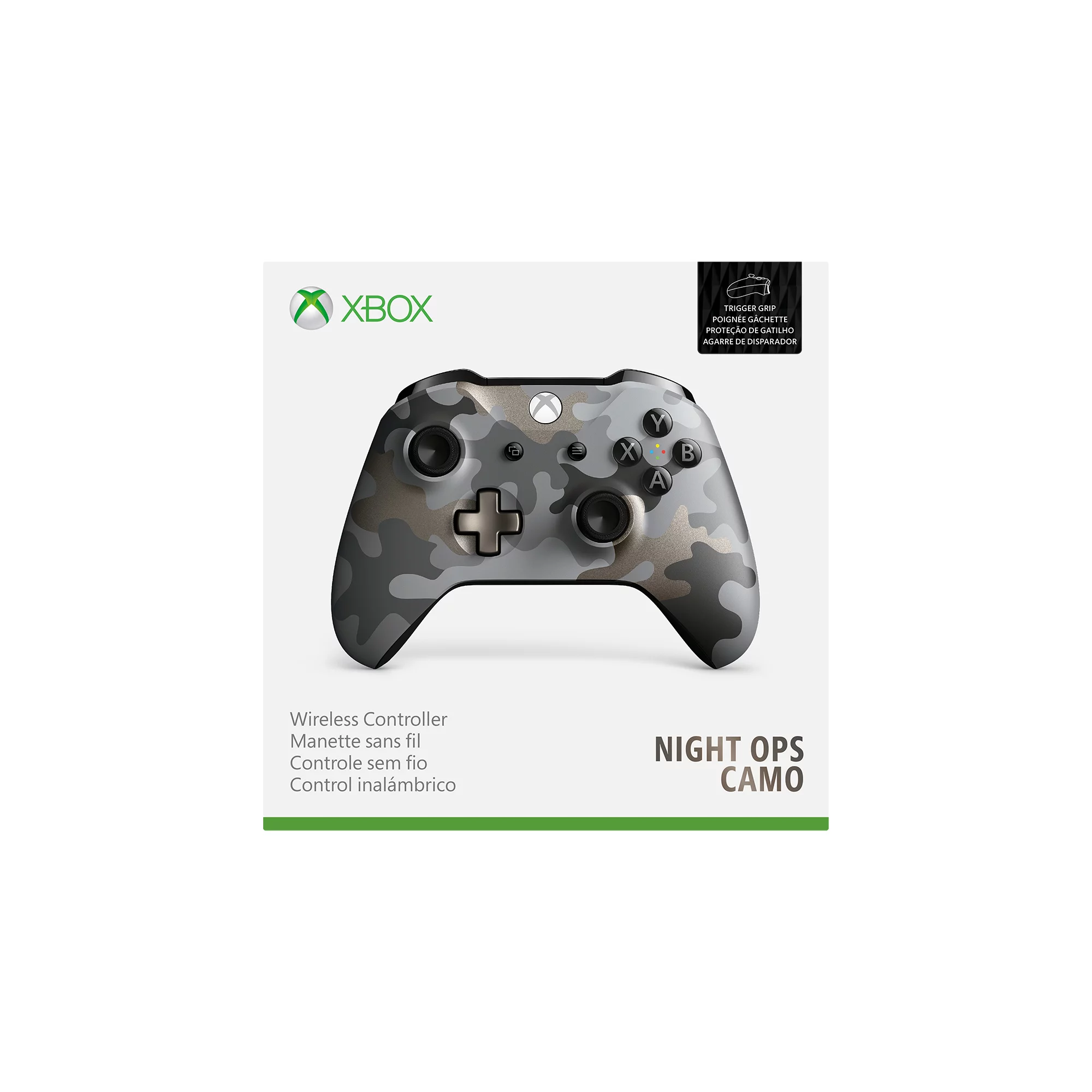 Microsoft Xbox One Wireless Controller, Night Ops Camouflage Special Edition, WL3-00150