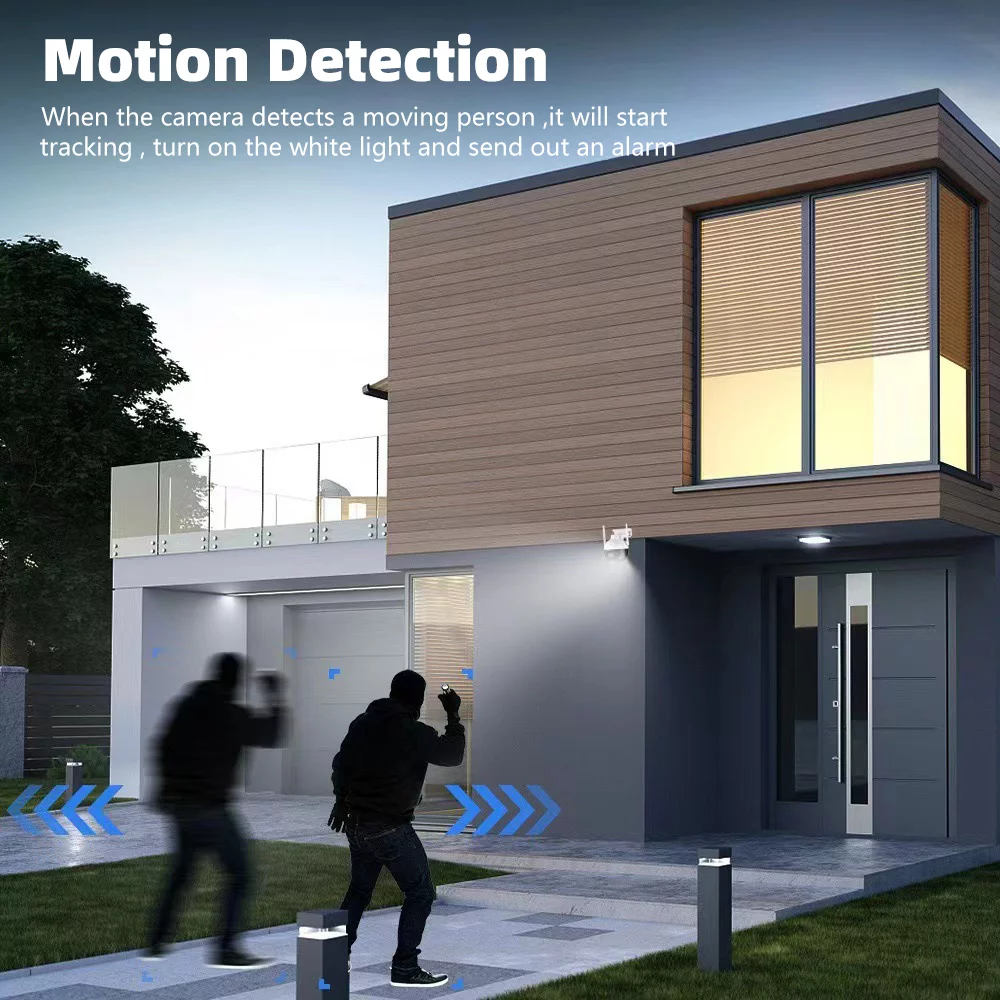 Security Camera,DFITO 5G Wi-Fi Home Security Camera System,2-Way Audio Night Vision, Waterproof