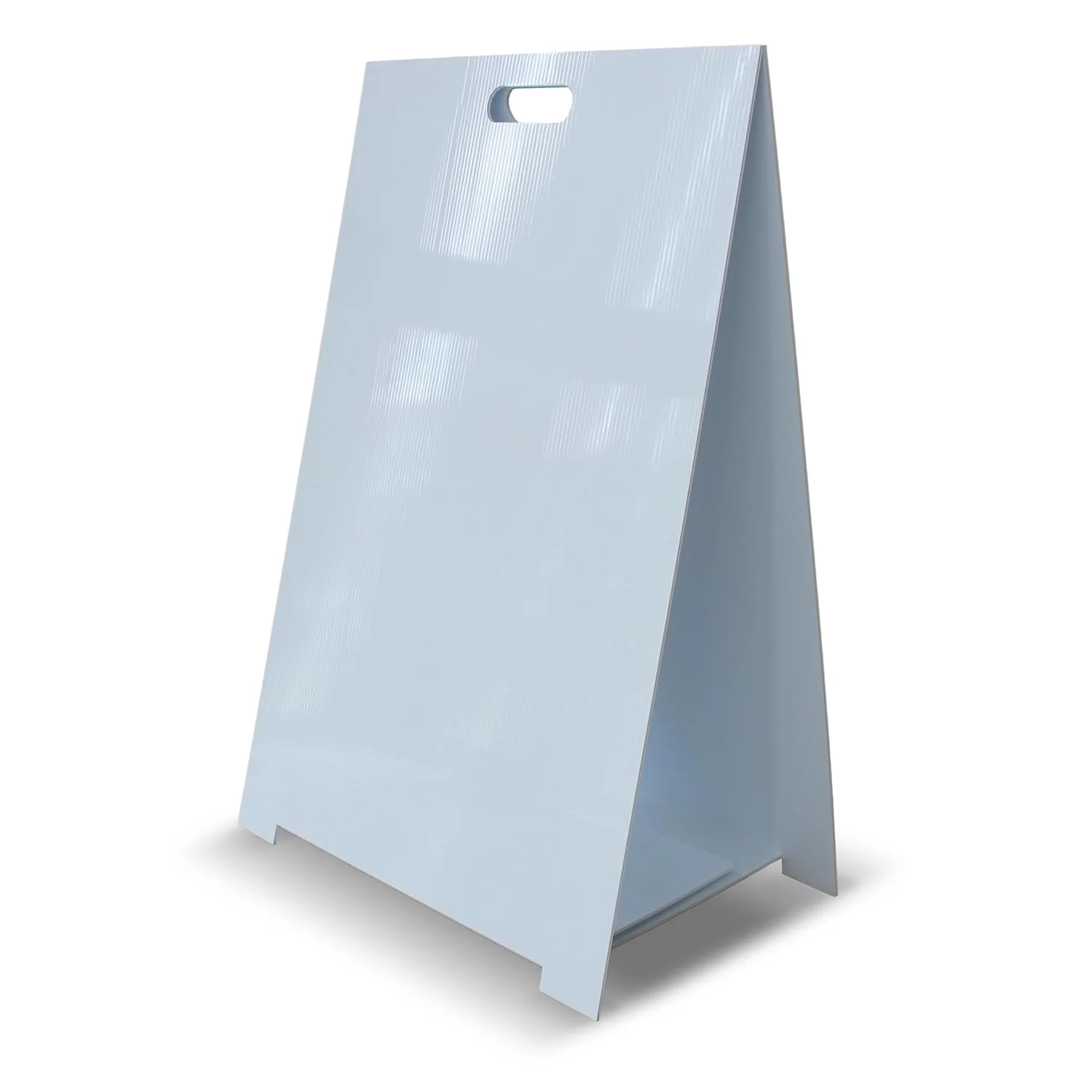 Premium Corrugated Plastic Dry Erase Marquee Easel,White