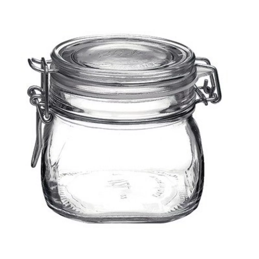 Bormioli Rocco 0.5L Swing Top Fido Glass Jars | 30-pack