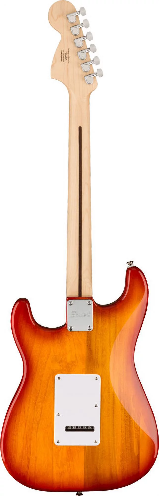 Squier Affinity Series Stratocaster FMT Electric Guitar, Sienna Sunburst, Maple Fingerboard