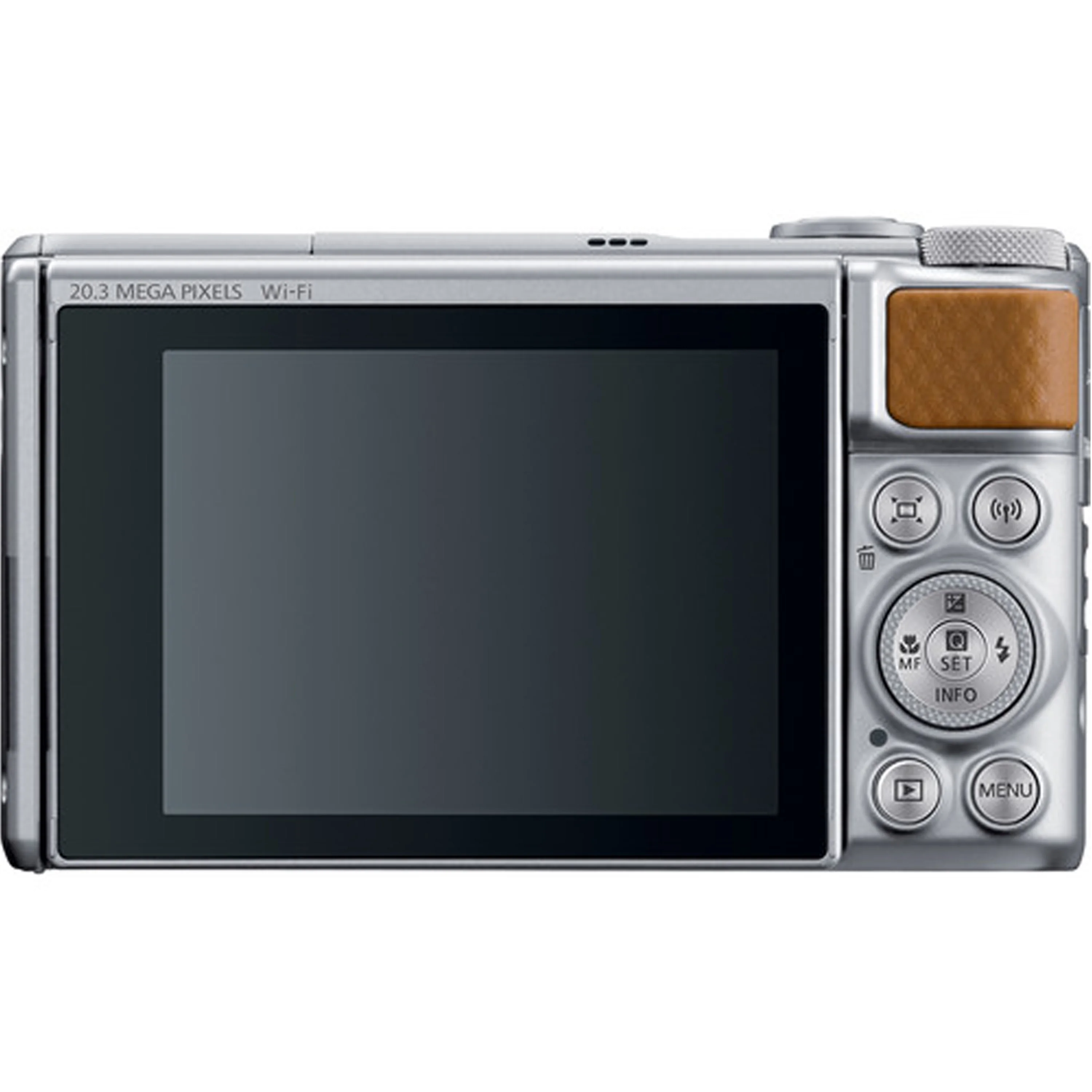 Canon PowerShot SX740 HS Digital Camera (Silver) With LED Video Light + 3 Extra Batteries + Two 64GB Memory Cards + Tripod + Case & More