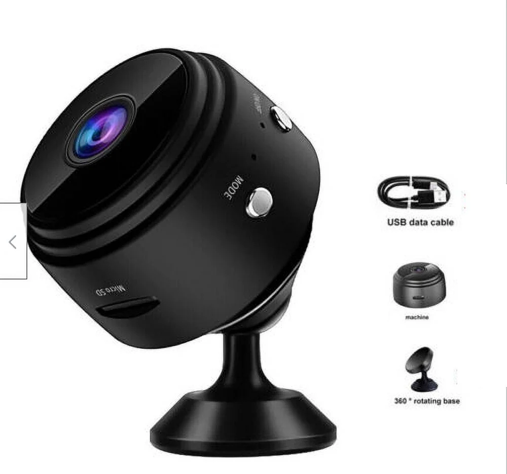 1PC Mini Camera 2x 1080P HD WIFI Camera Wireless Outdoor CCTV IP PTZ Smart Home Security IR Cam