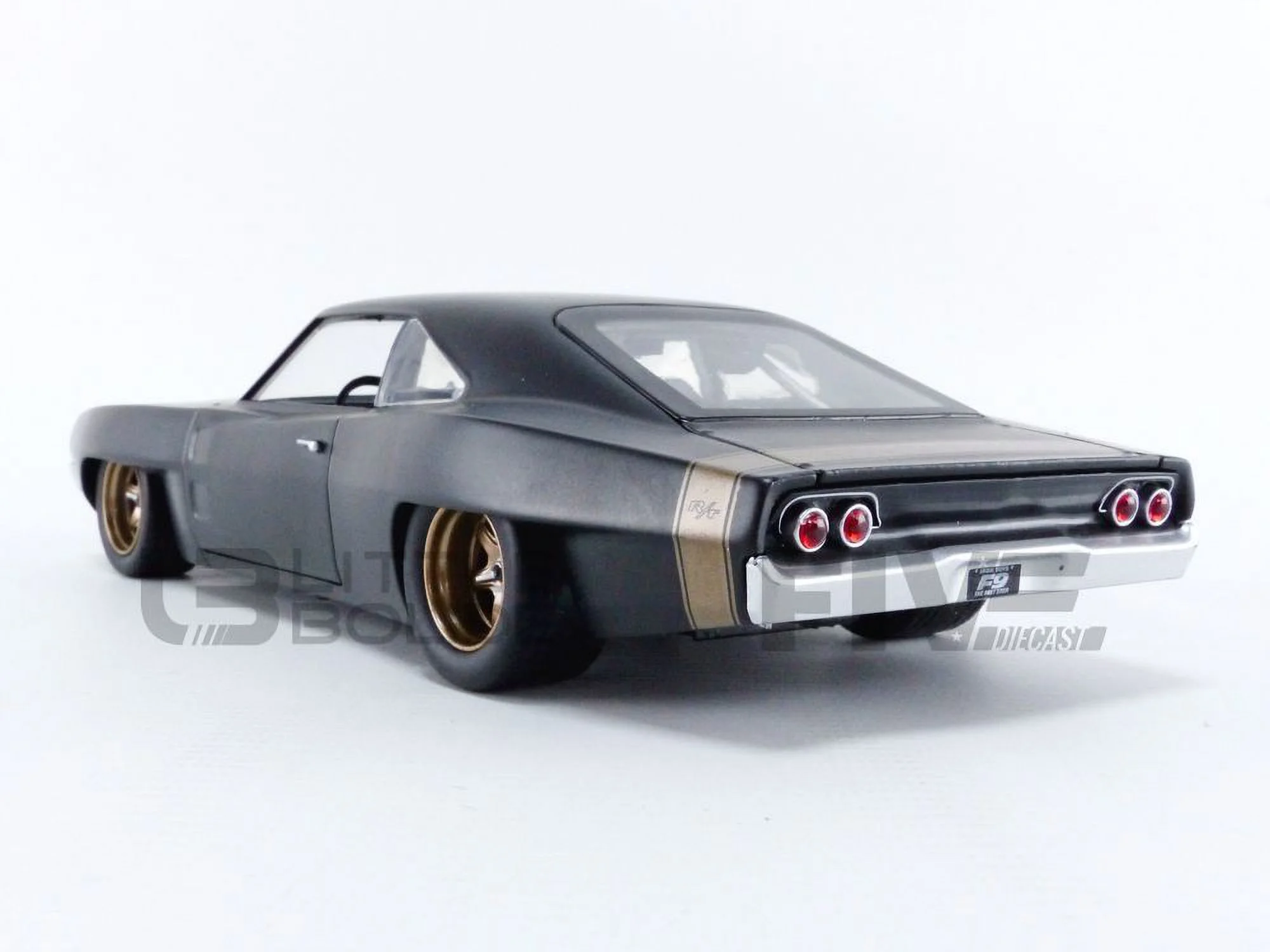 Fast & Furious 1:24 Dom's 1968 Dodge Charger Die-Cast Car Play Vehicles
