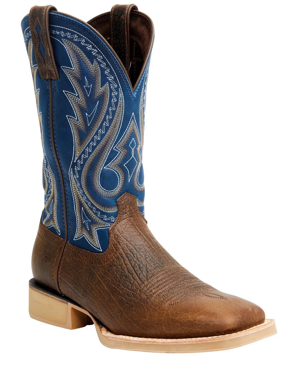 Durango Men's Rebel Pro Lite Performance Western Boot Broad Square Toe Navy 8.5 D(M) US