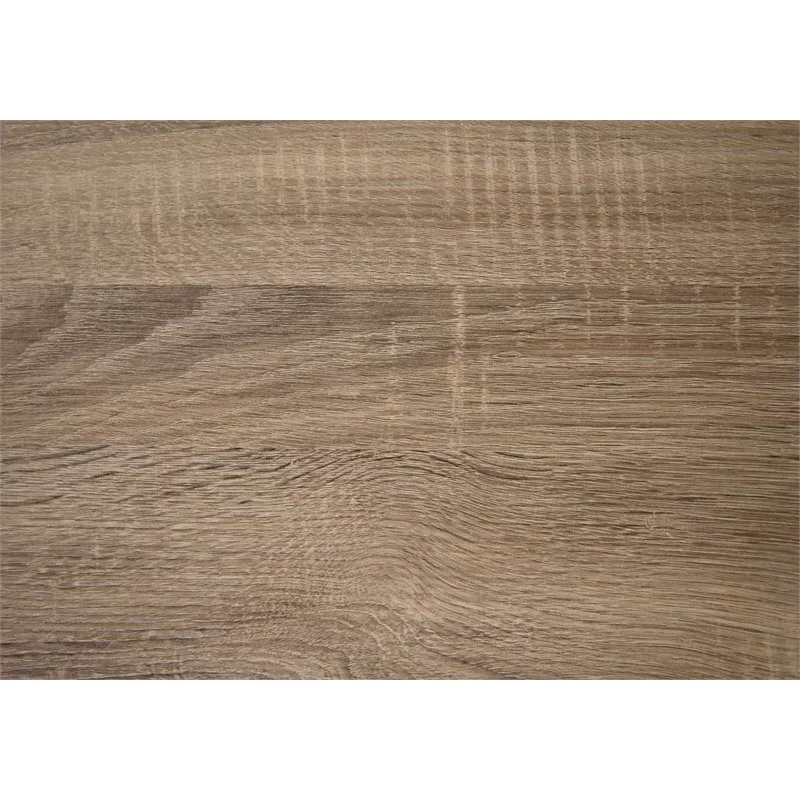 Bowery Hill Accent Table C-shaped End Side Snack Living Room Bedroom Metal Brown