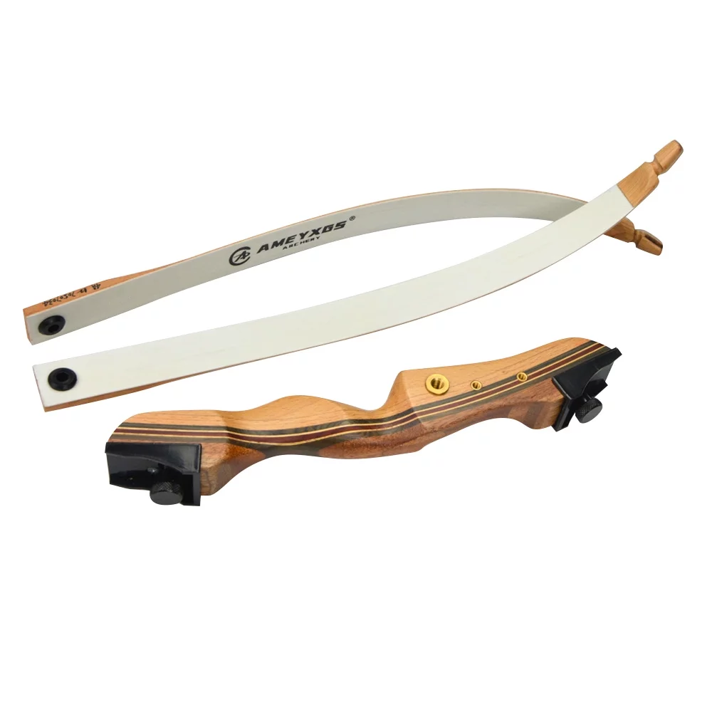 54 Inch Archery Recurve Bow Teens Child Takedown Hunting Bow Draw Weight 12-20lbs Right Hand Wooden Riser for Youth Beginner Hunting Target Shooting Competition(16Lbs)