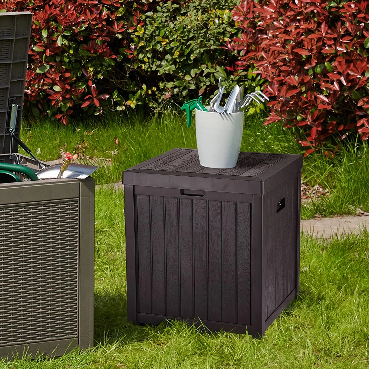 51 Gallon Medium Deck Box 30 Gallon Deck Box