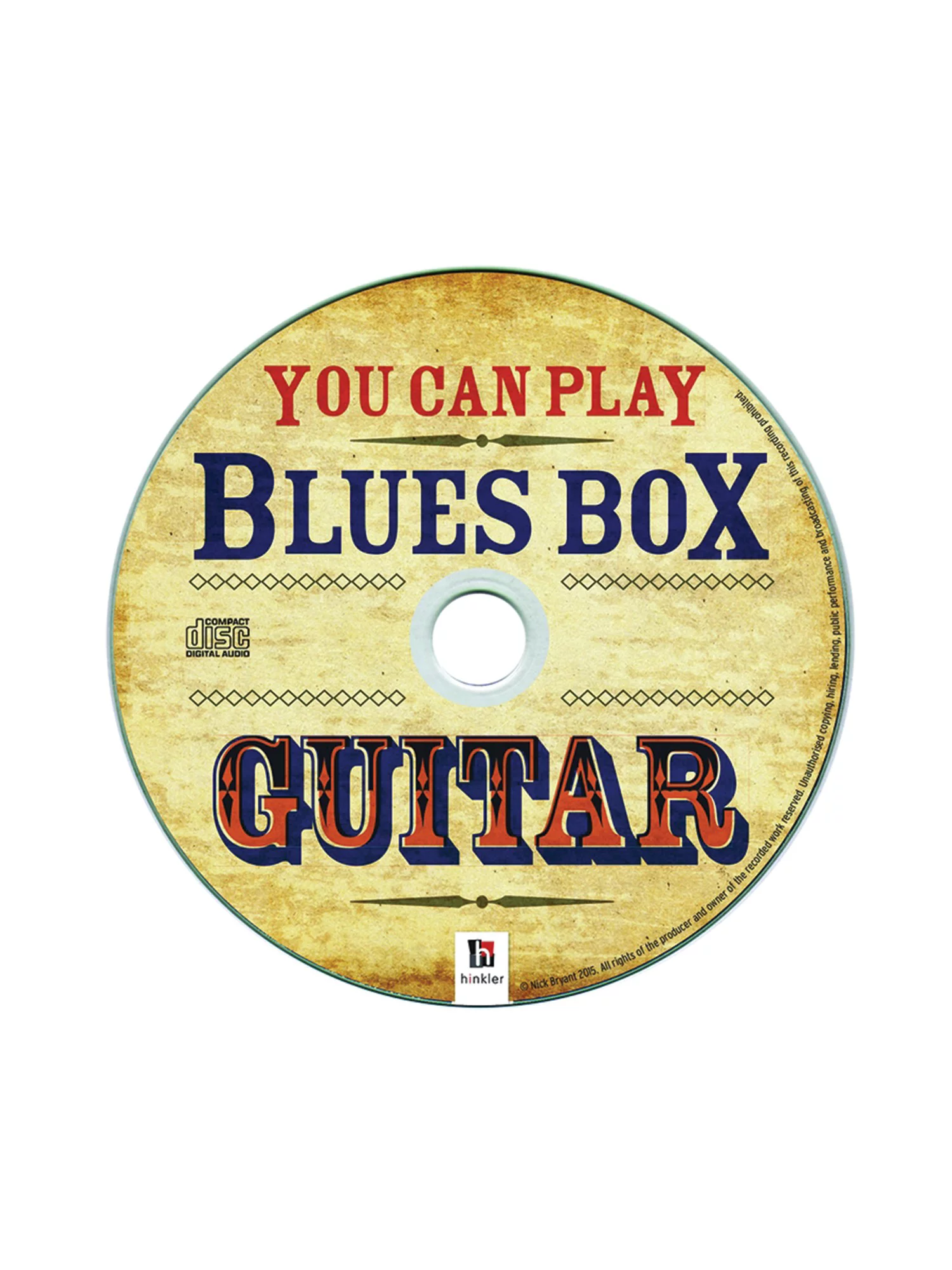 The Electric Blues Box Slide Guitar with Guitar Slide Instruction Book and DVD