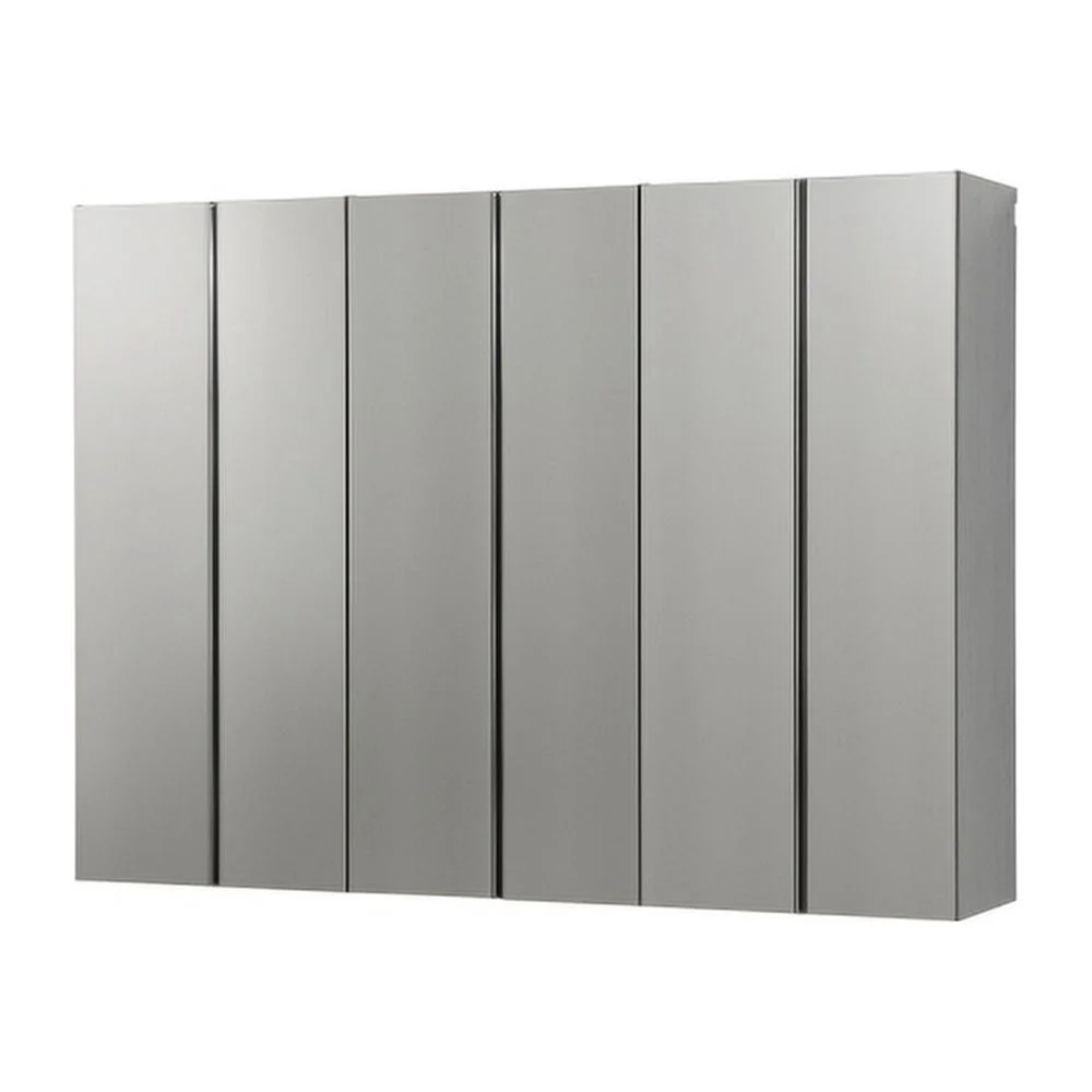 96 in. W x 72 in. H x 20 in. D Metallic Grey Garage Cabinet Set D (3-Piece)