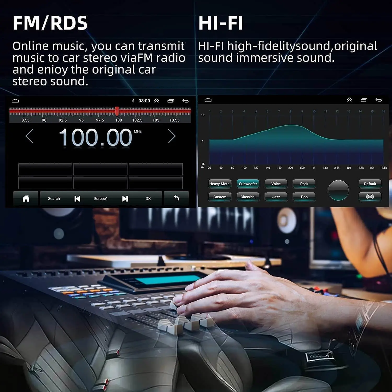 For 2007-2012 Chevrolet Tahoe Android 12.0 Stereo Car Radio GPS Carplay