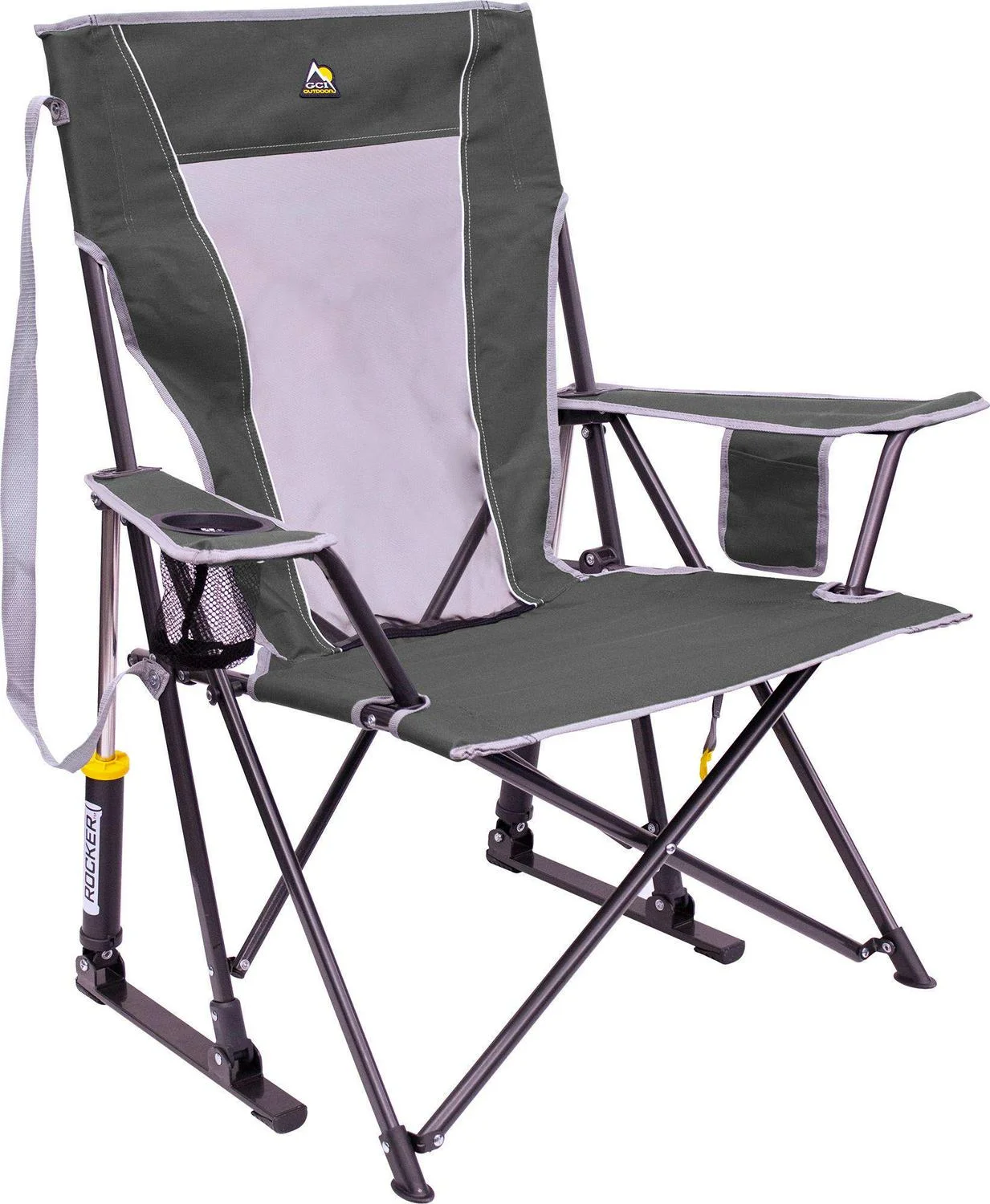 GCI Outdoor Comfort Pro Rocker Chair Black Camo/Black