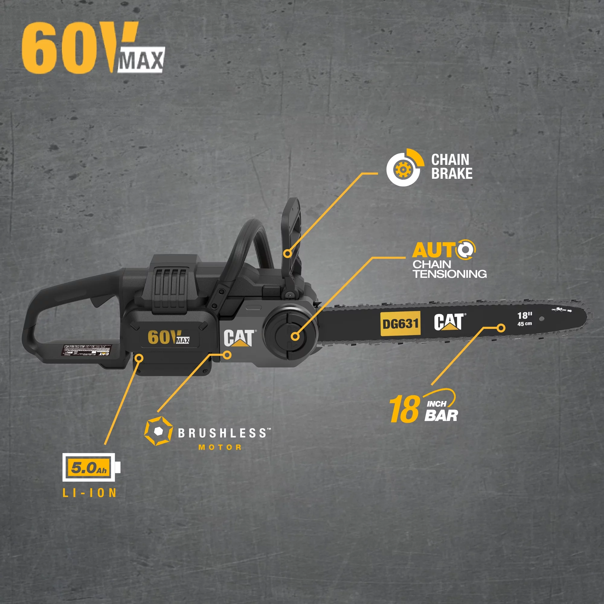 Caterpillar Cat® DG631.9 60V 18