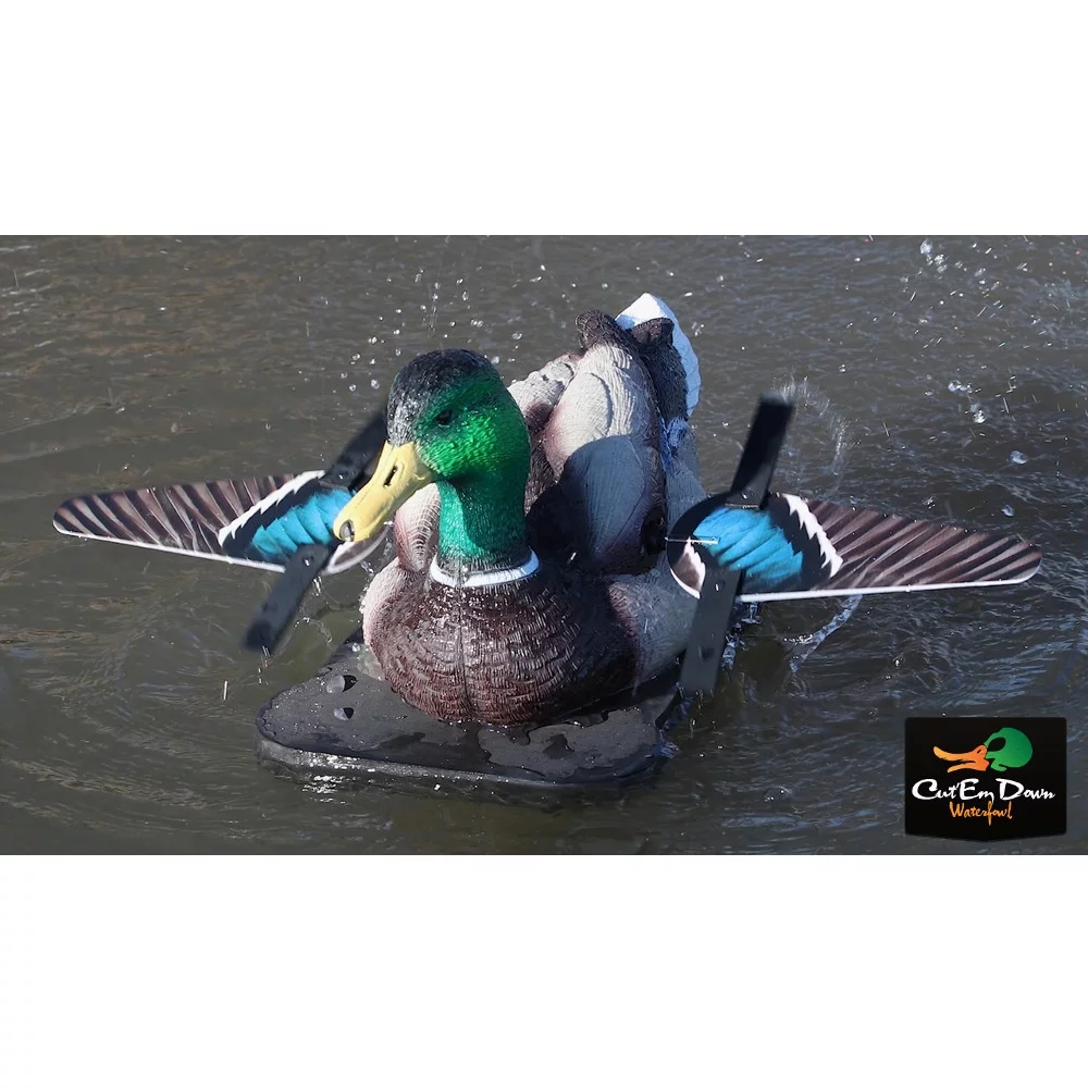 Copy of LUCKY DUCK LUCKY SPLASHER HD MALLARD DRAKE MOTION DECOY