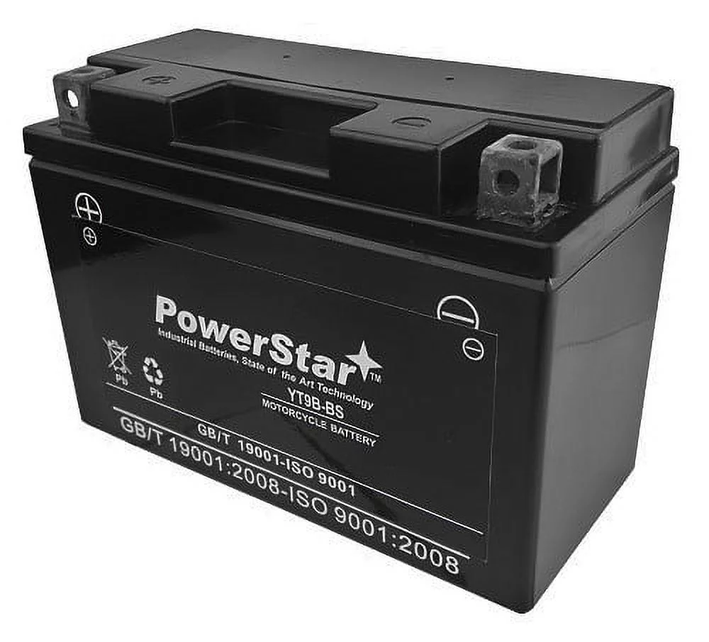 PowerStar GT9B-4 Maintenence-Free Battery YT9B-4